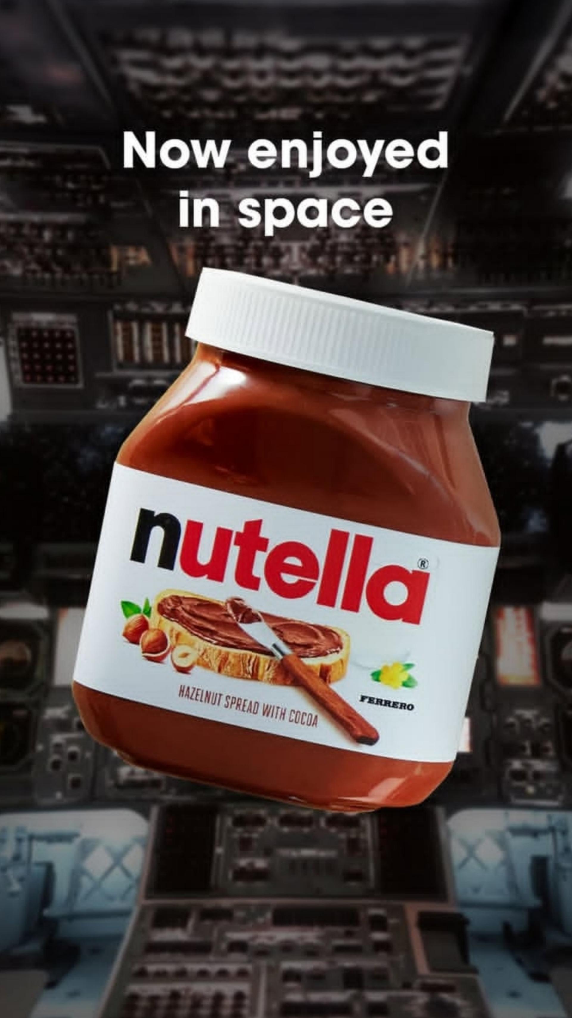 نوتلا در فضا 