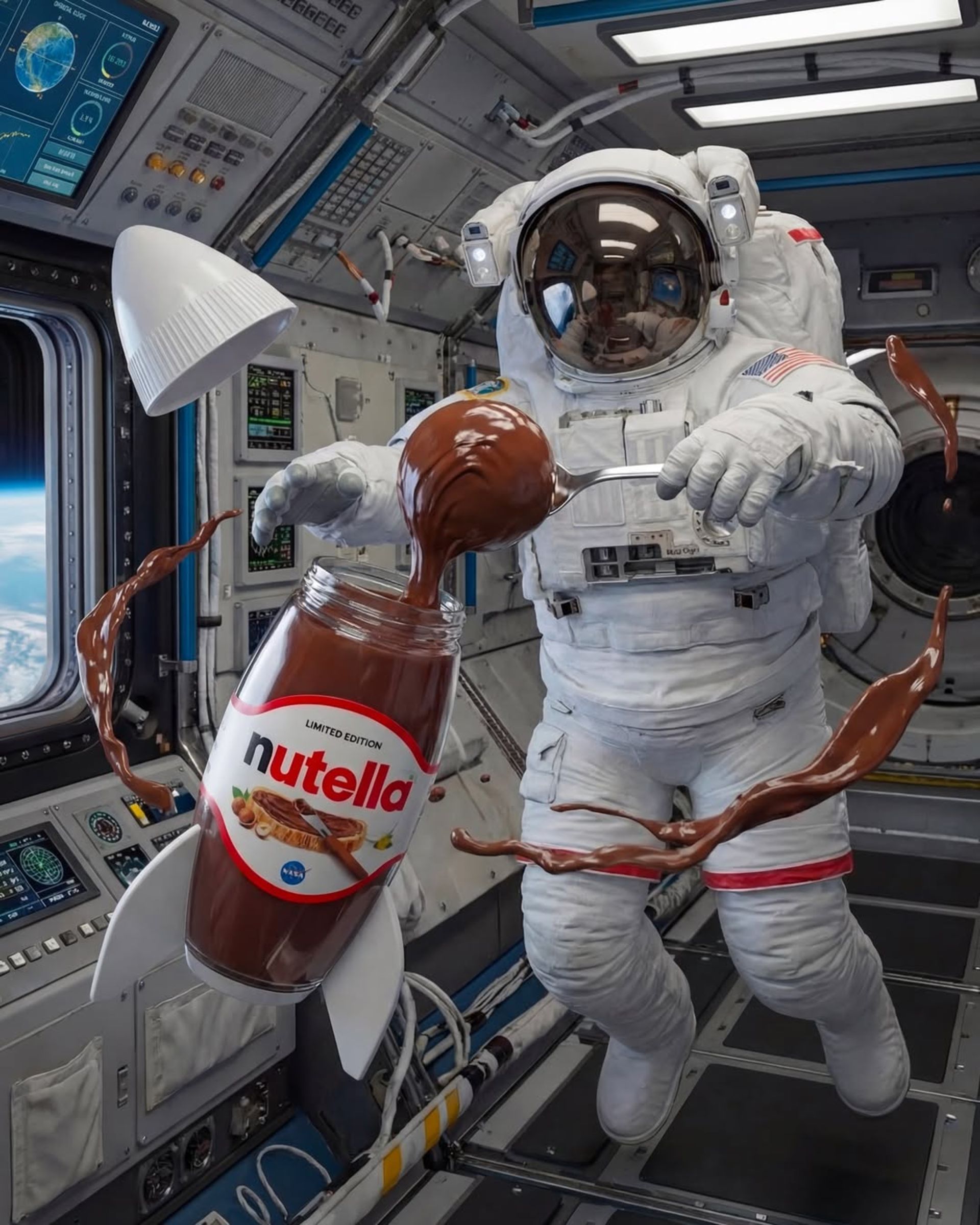 نوتلا در فضا 