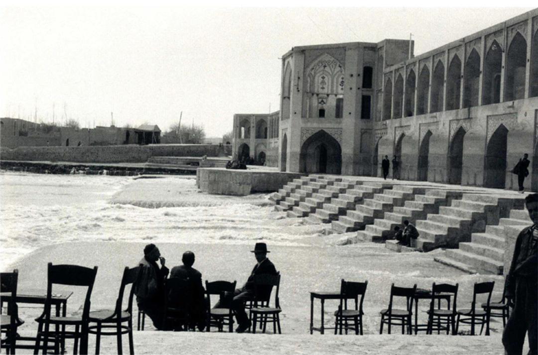 عکس تاریخی پل خواجو 