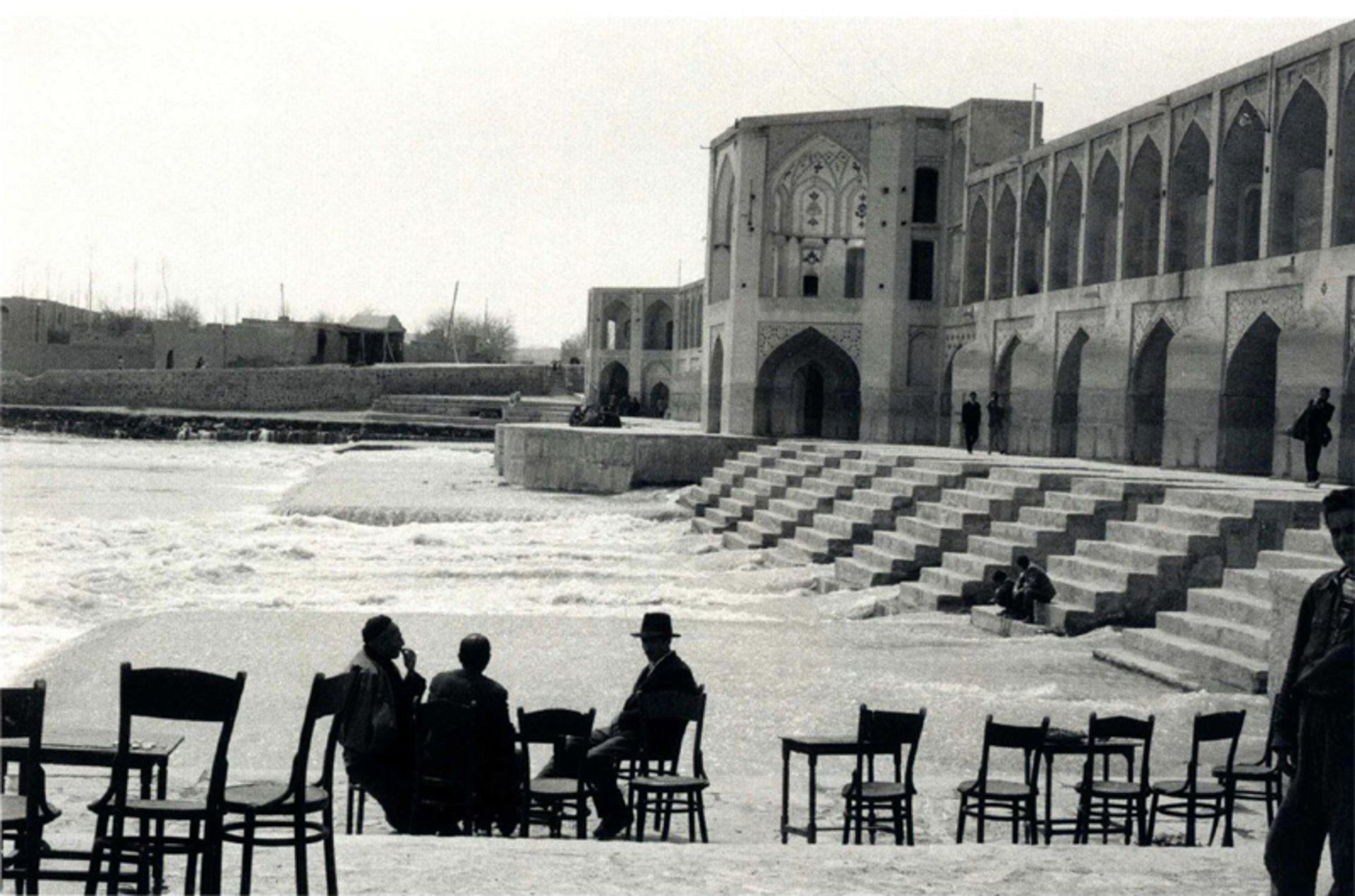 عکس تاریخی پل خواجو 
