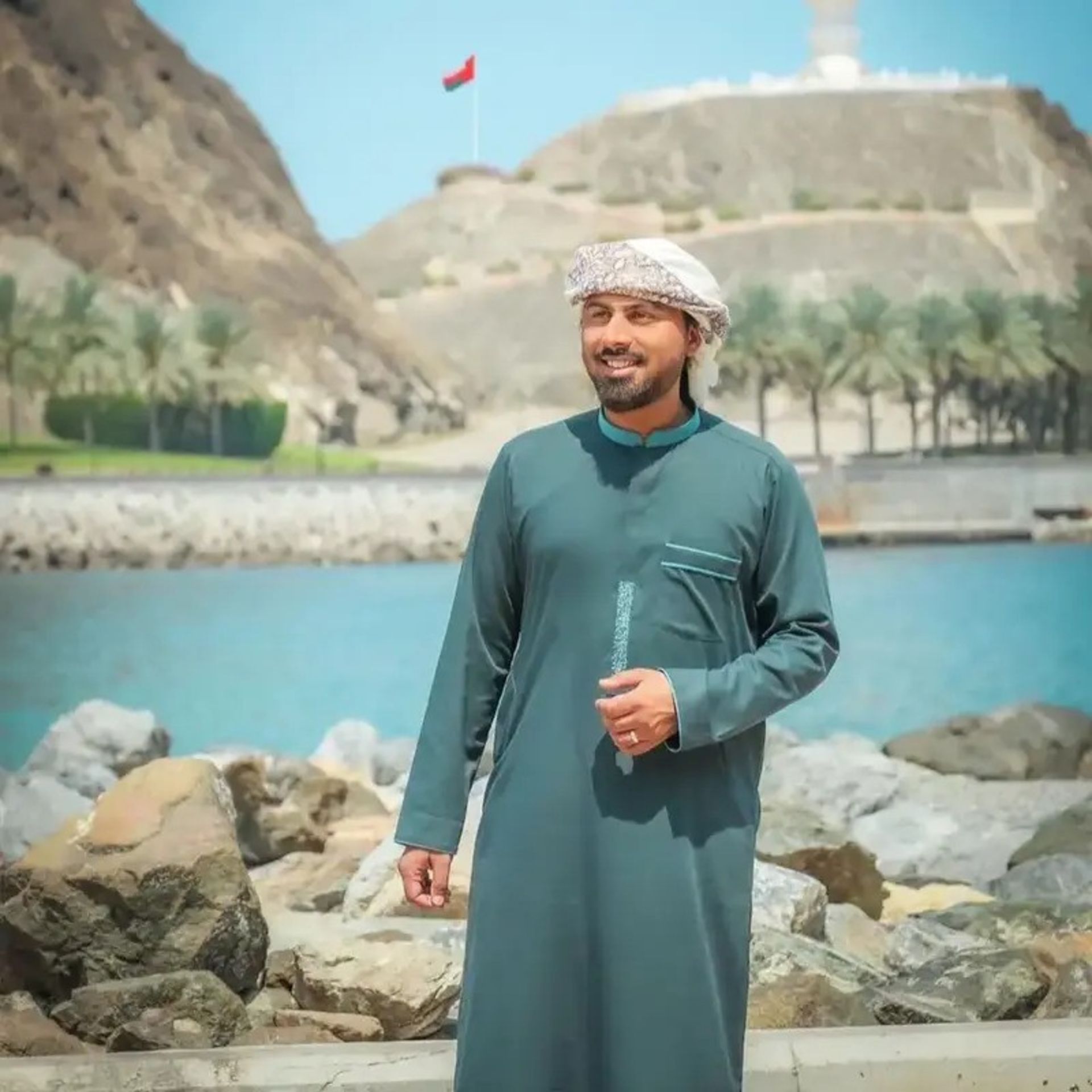 دشداشه آبی رنگ، لباس محلی نجف