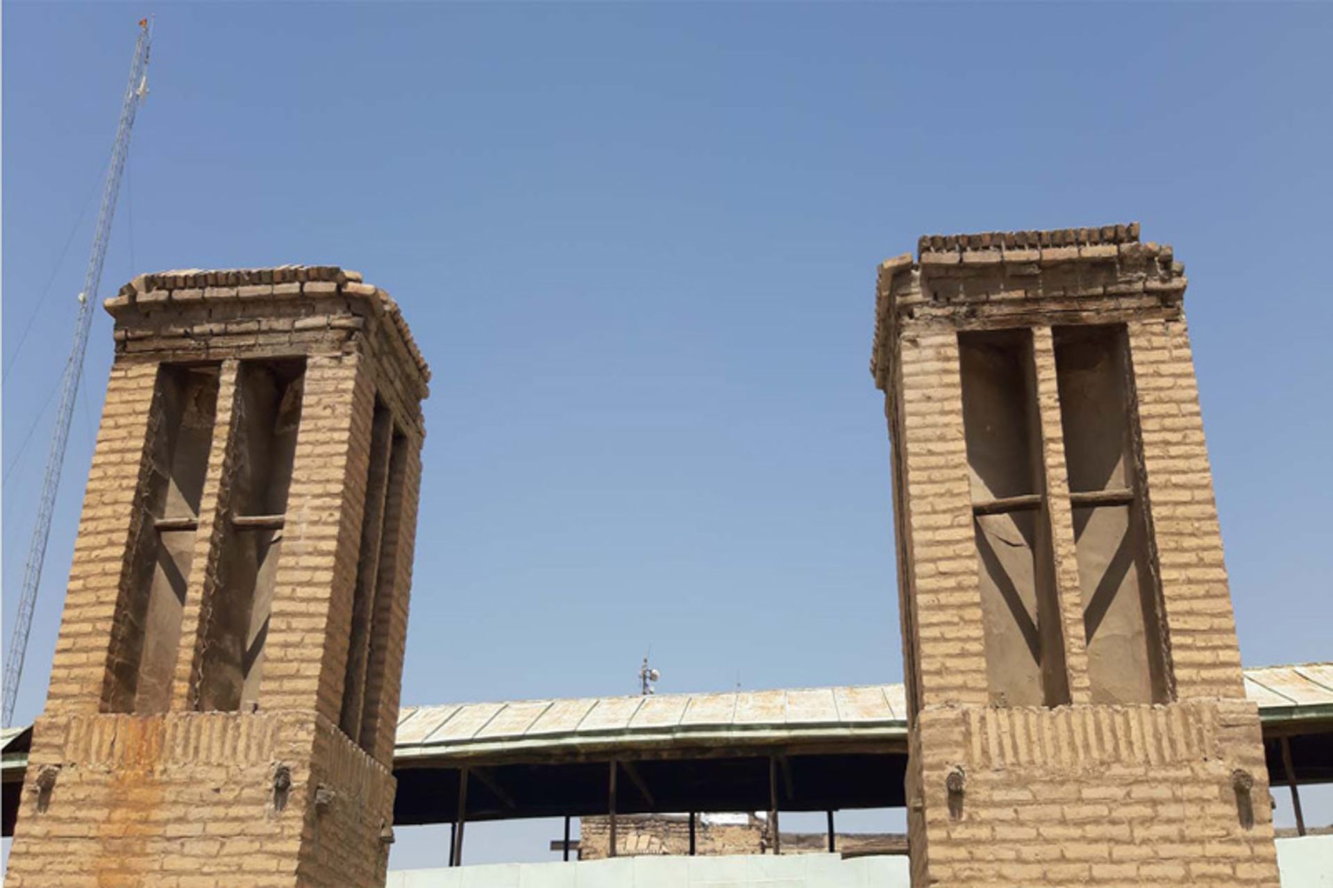 بادگیرهای مسجد جامع بازار بزرگ تهران