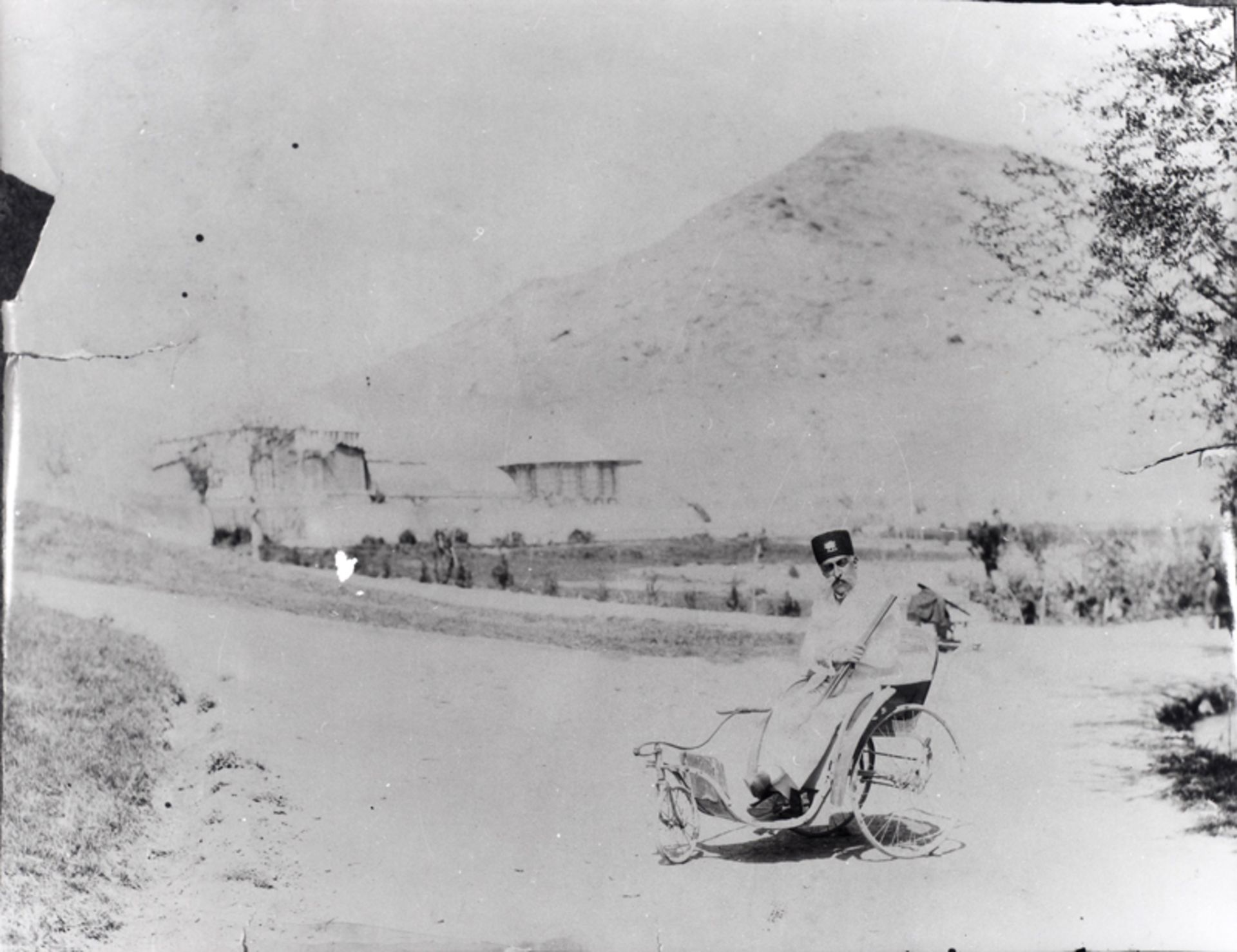 عکس تاریخی مظفرالدین شاه 