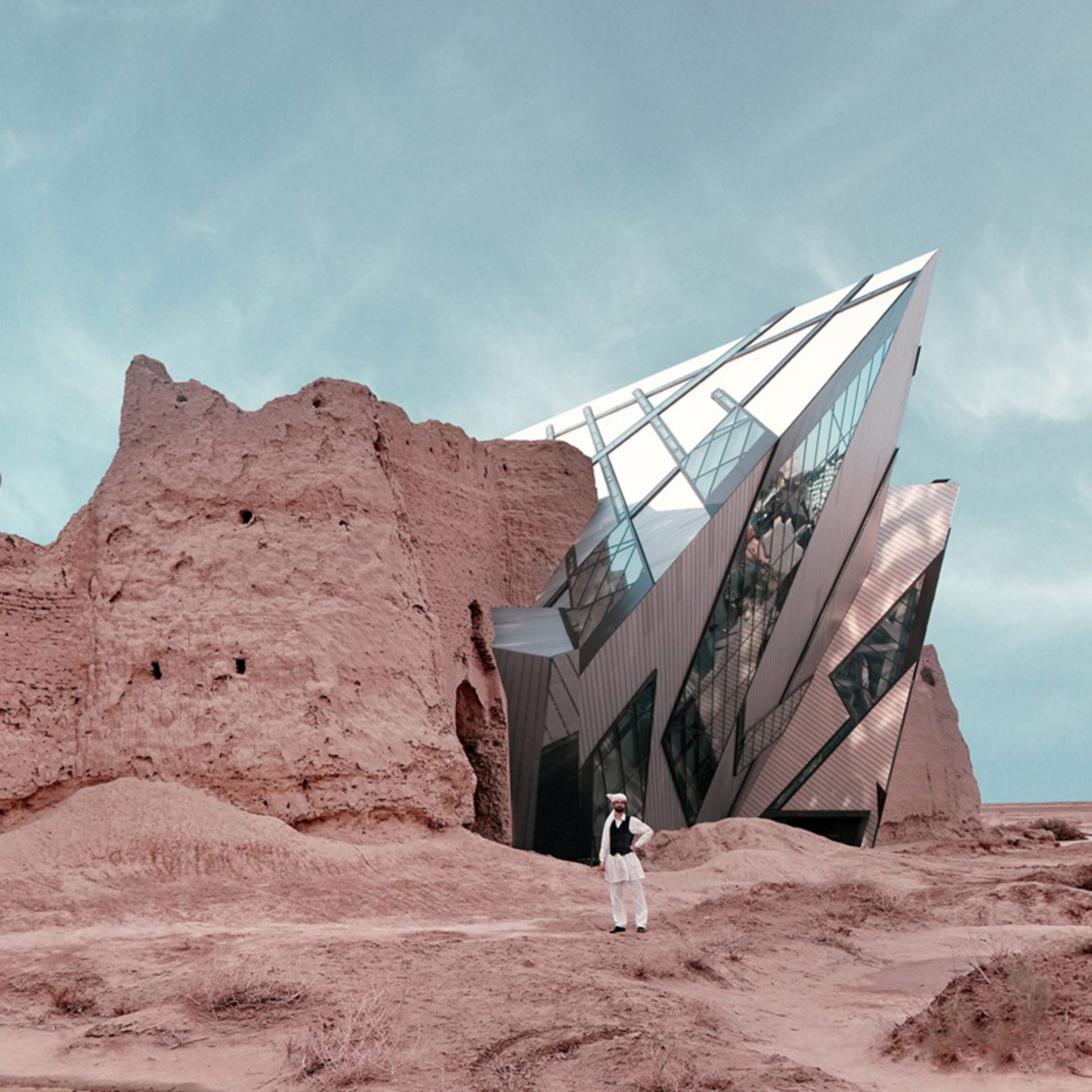 موزه سلطنتی انتاریو روی قلعه رستم