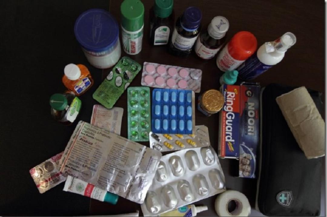 List all your medicines