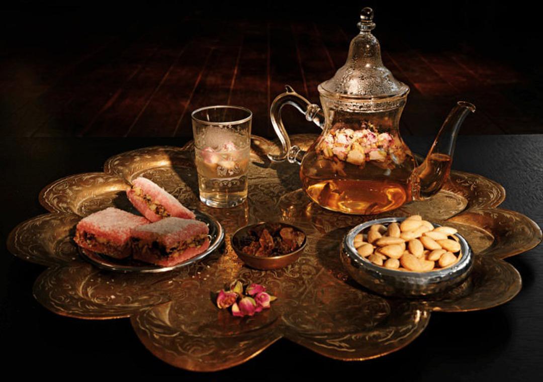 نوشیدن چای مراکش