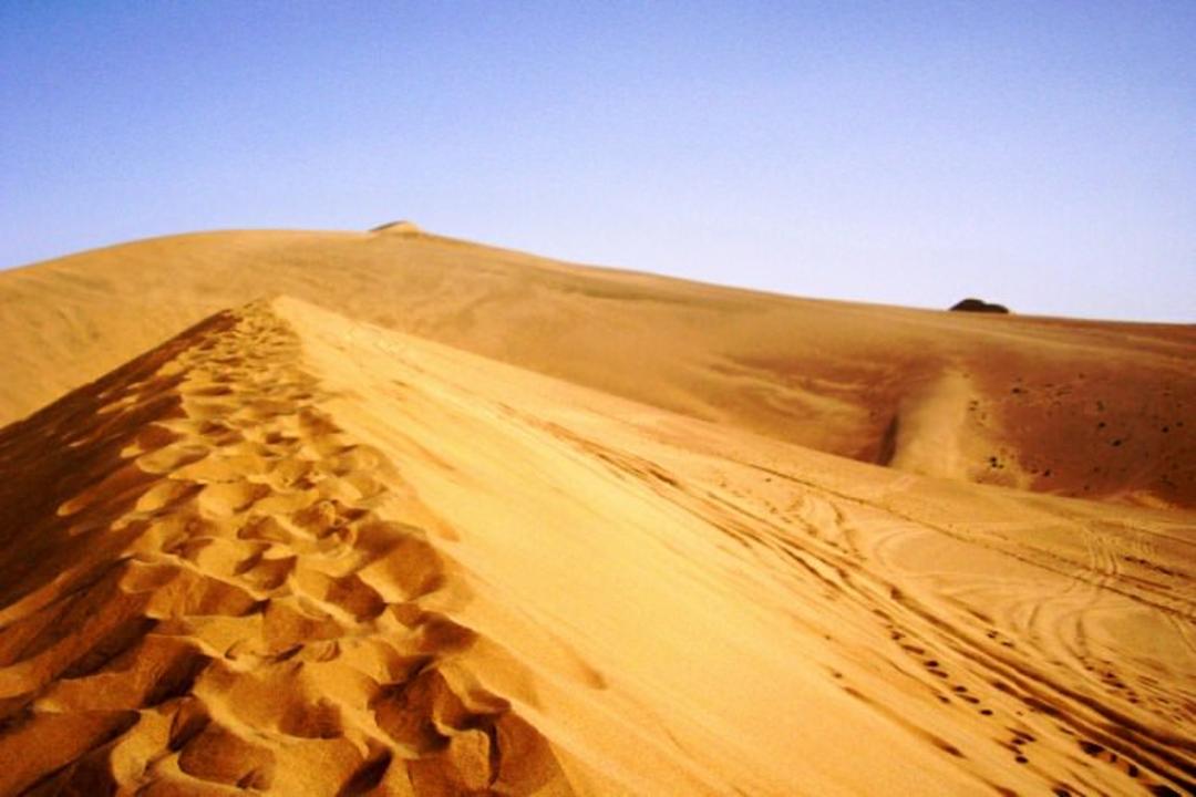 بیابان تکله مکان در چین