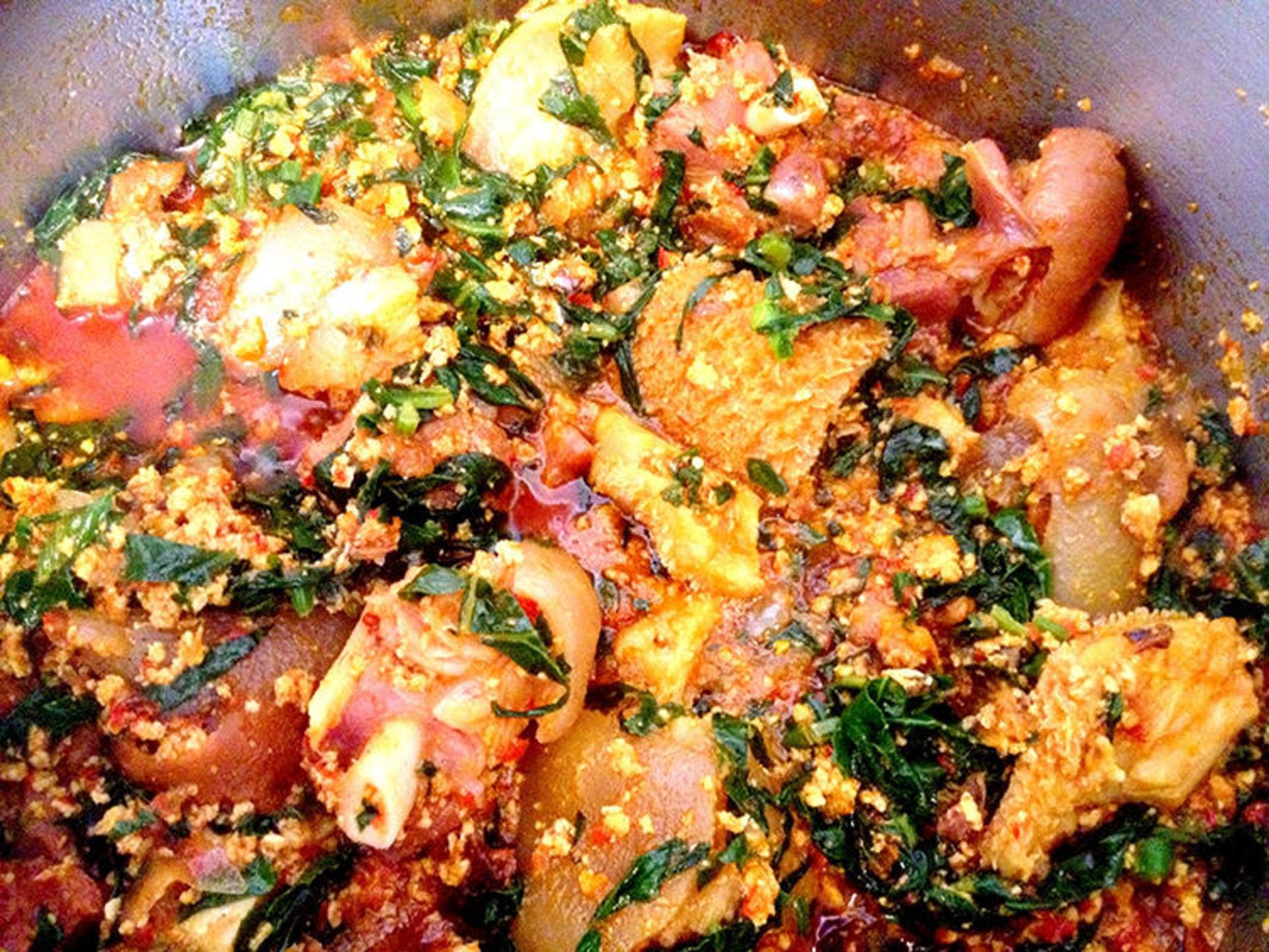 Egusi-Soup-and-Pounded-Yam