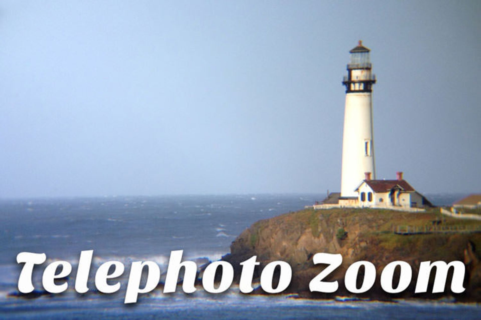 استفاده از لنز telephoto