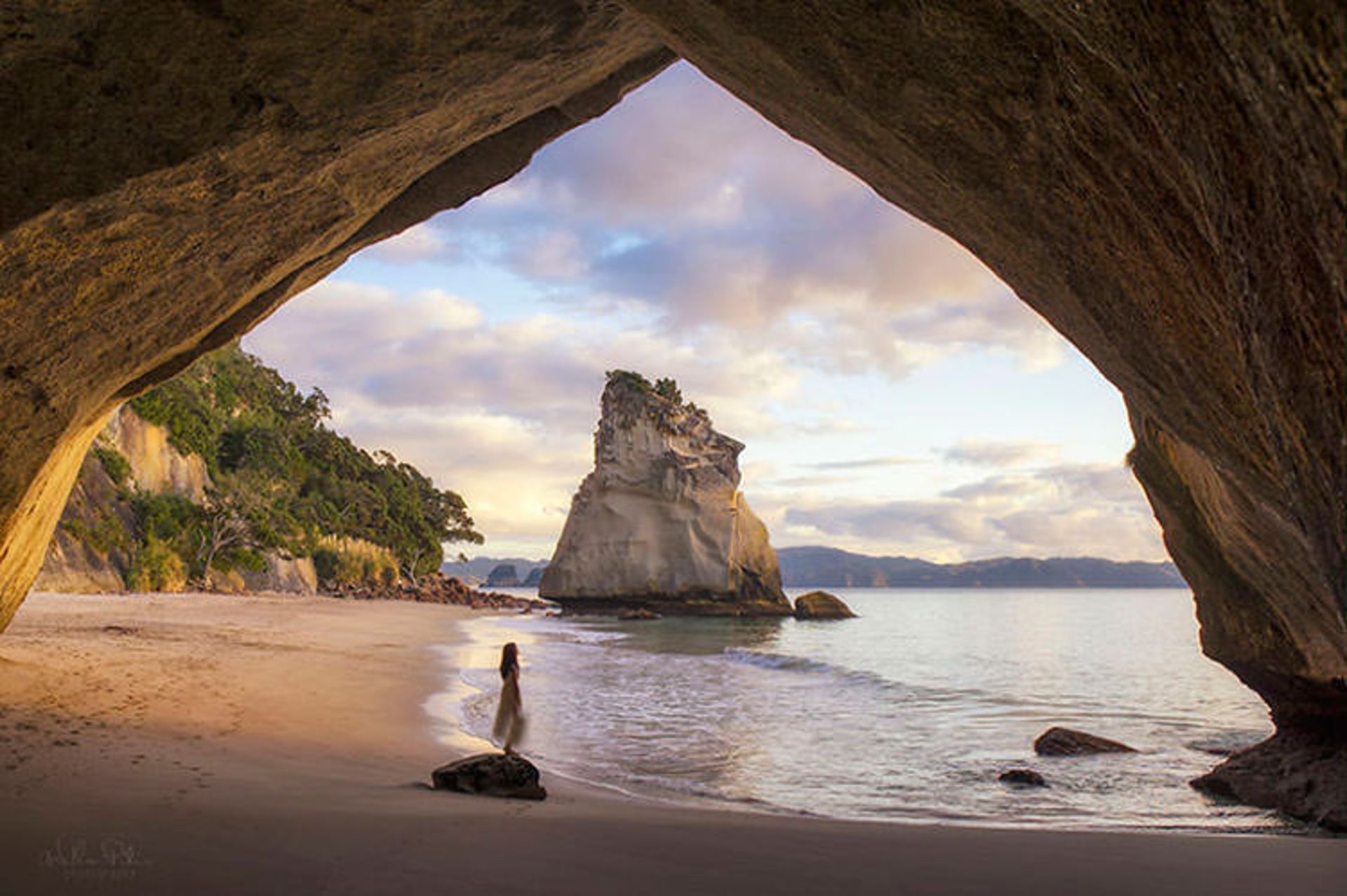 cathedral Cove، نیوزیلند