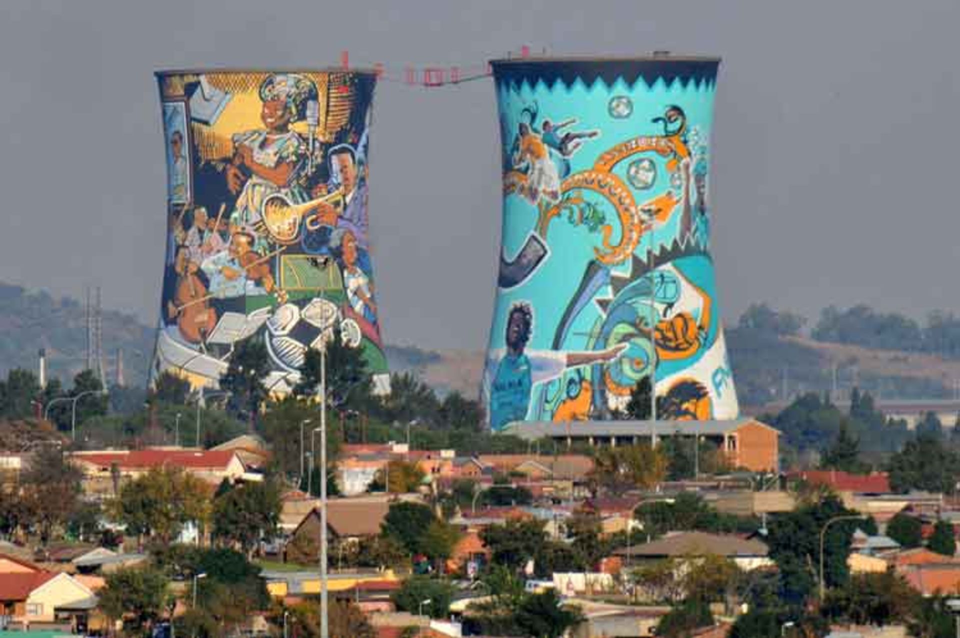 گردش در خیابان‌های Soweto