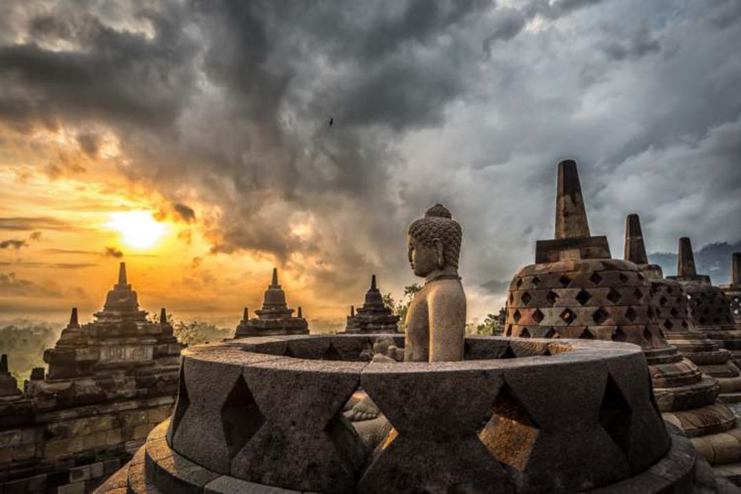 بوروبودور (Borobudur)، جاوه، اندونزی