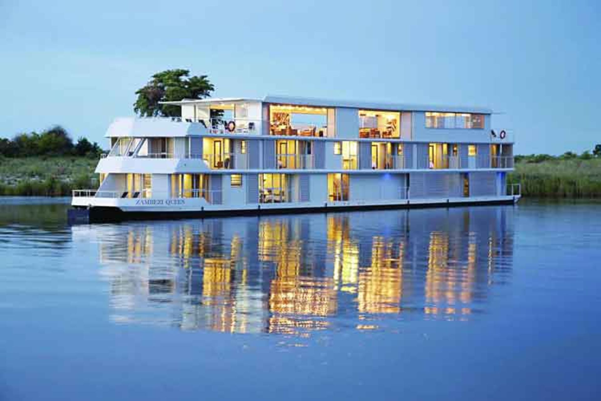 کشتی Zambezi River Queen - بوتسوانا
