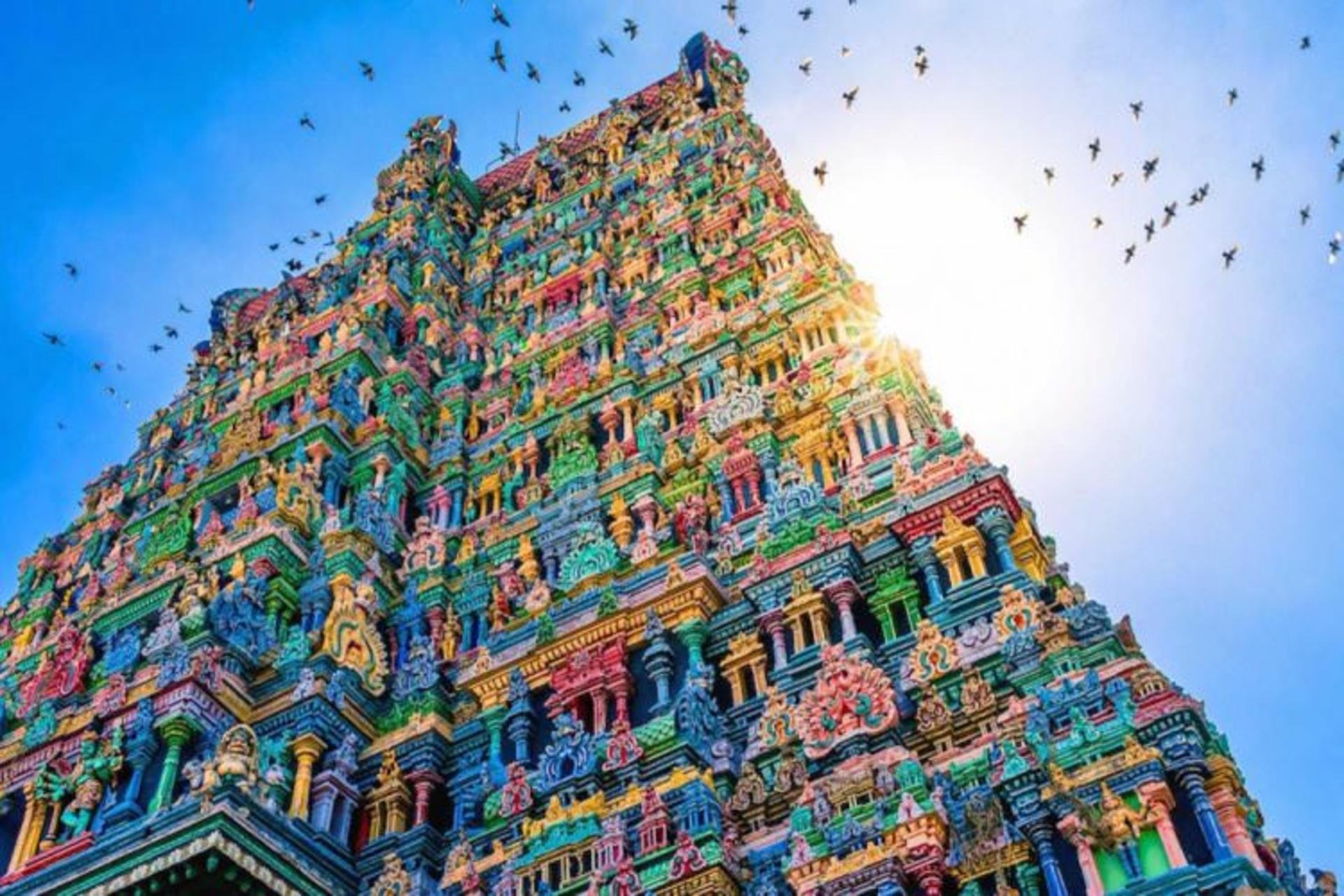 2015-11-d-in-tamil-nadu-in-southern-india-and-is-a-beacon-of-bright-blues-yellows-pinks-and-greens-the-incredibly-detailed-layers-of-the-temple-reach-far-into-the-sky2