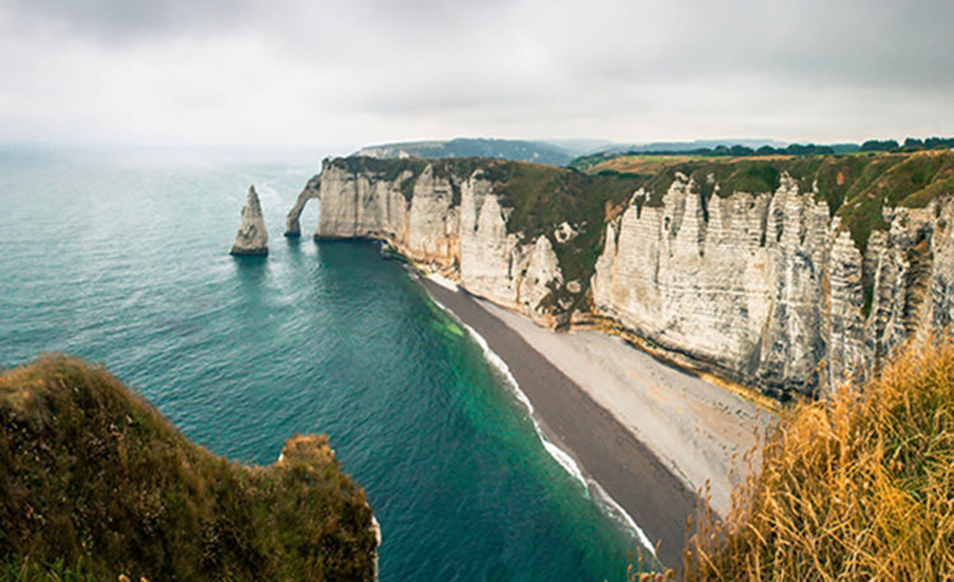 سخره Etretat Cliffs