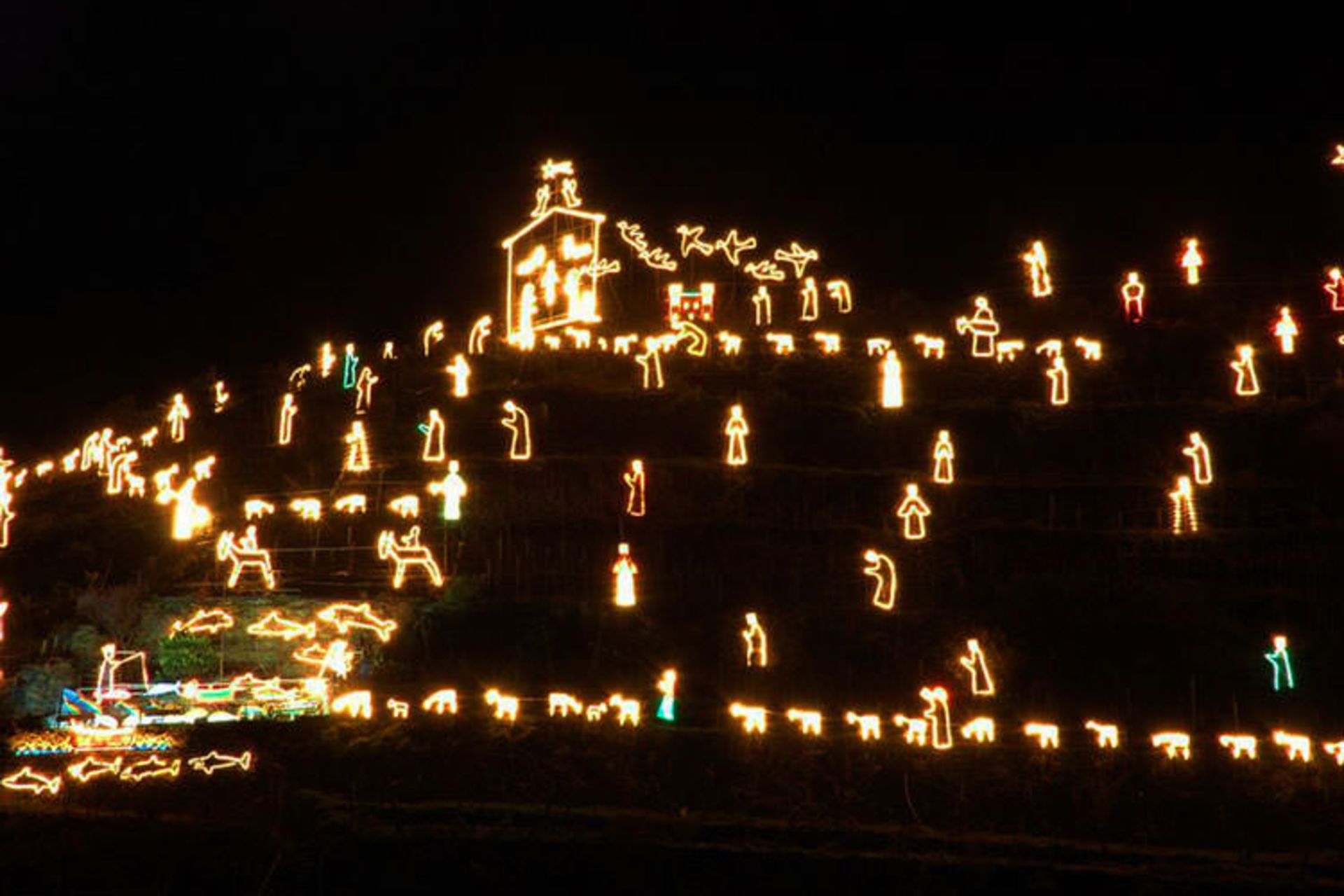 مراسم Nativity Manarola