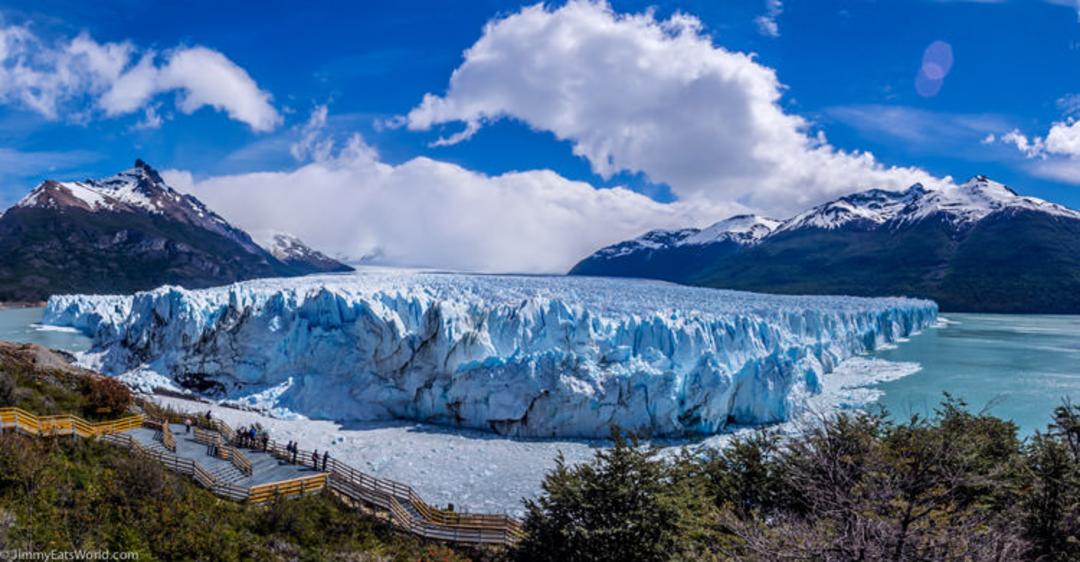 Perito Moreno Glacier در جنوب غربی استان Santa cruz