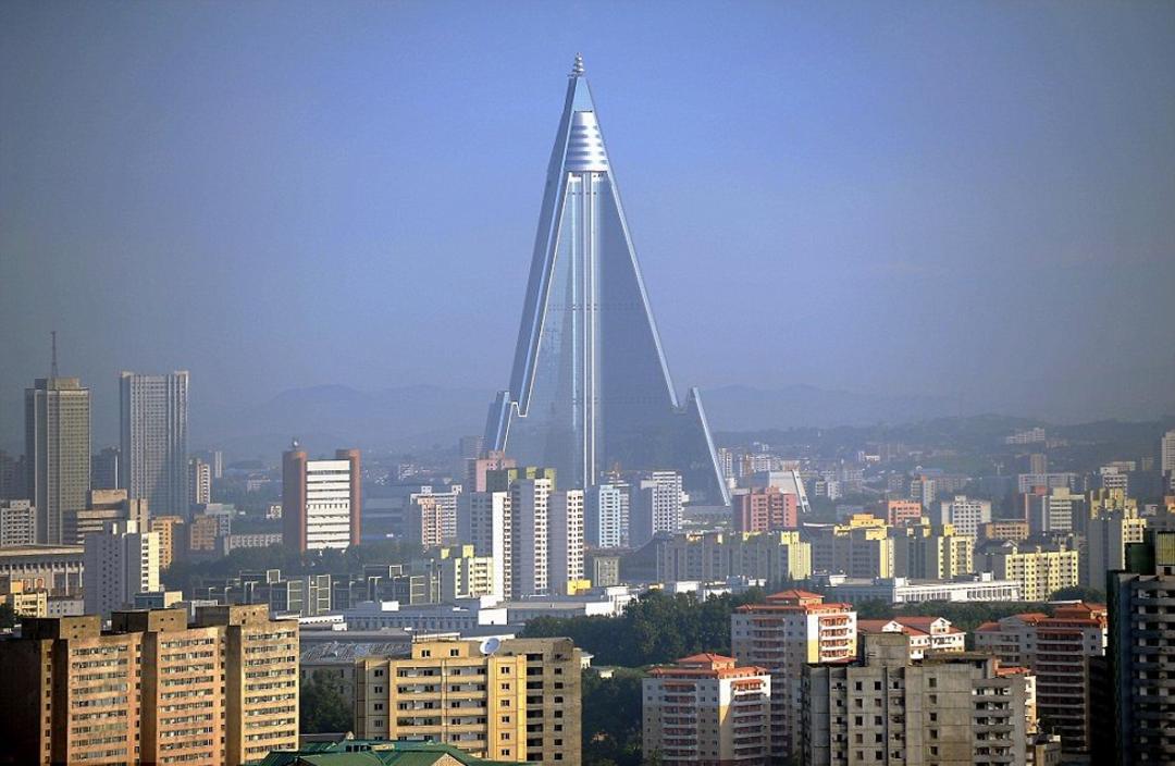 Ryugyong Hotel, Pyongyang, North Korea