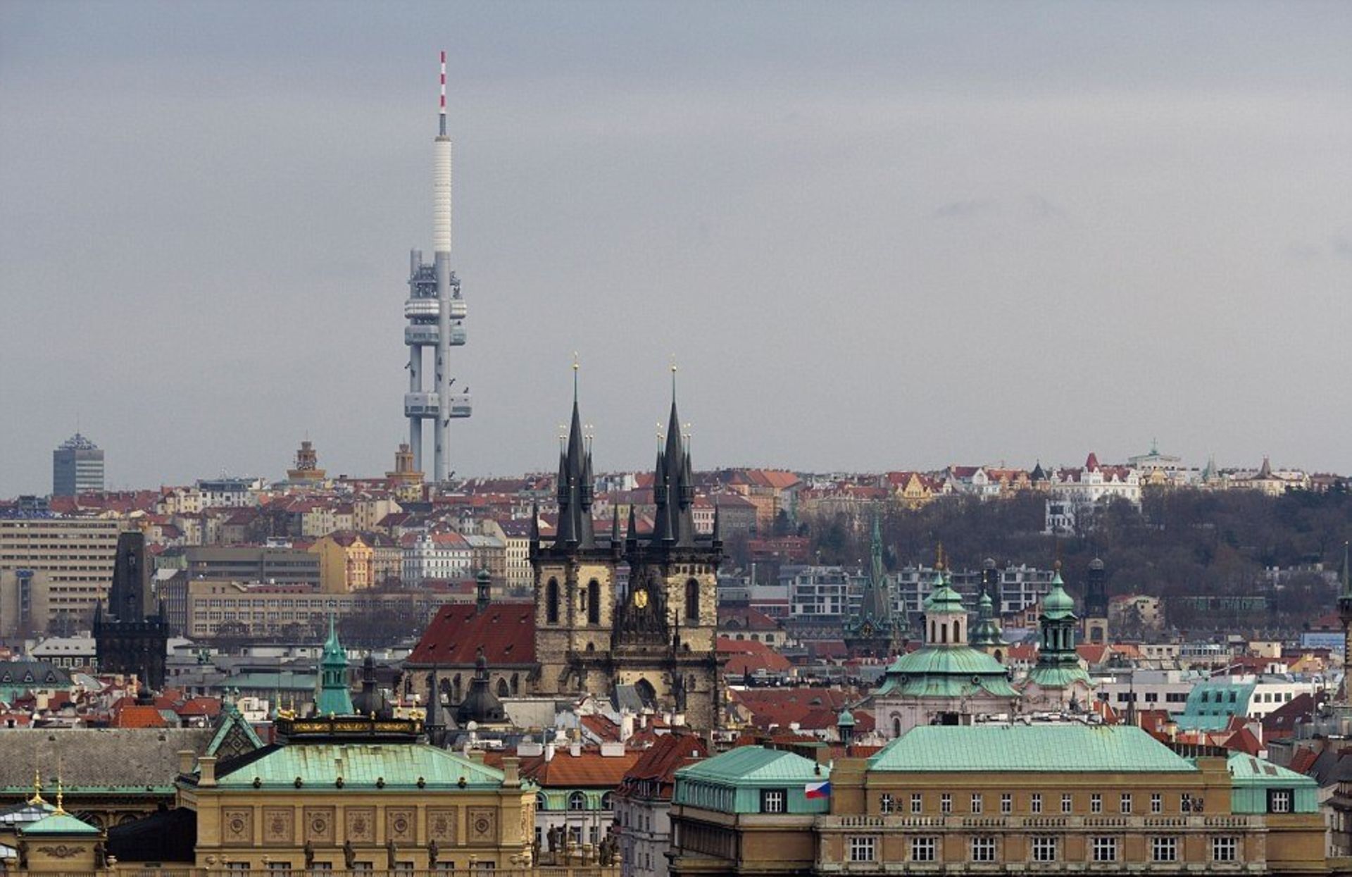 Zizkov Television Tower, Prague