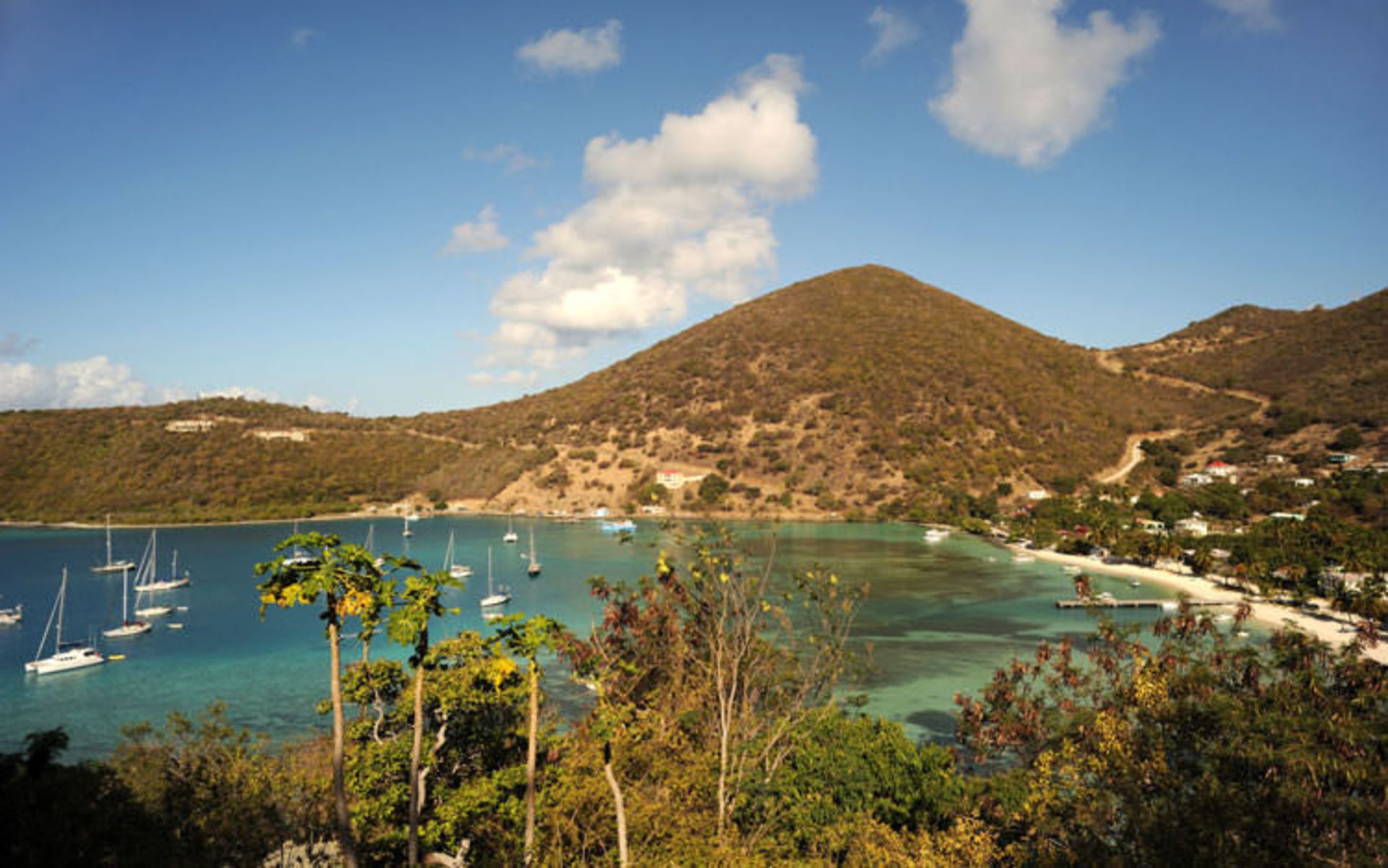 ساحل jost van dyke