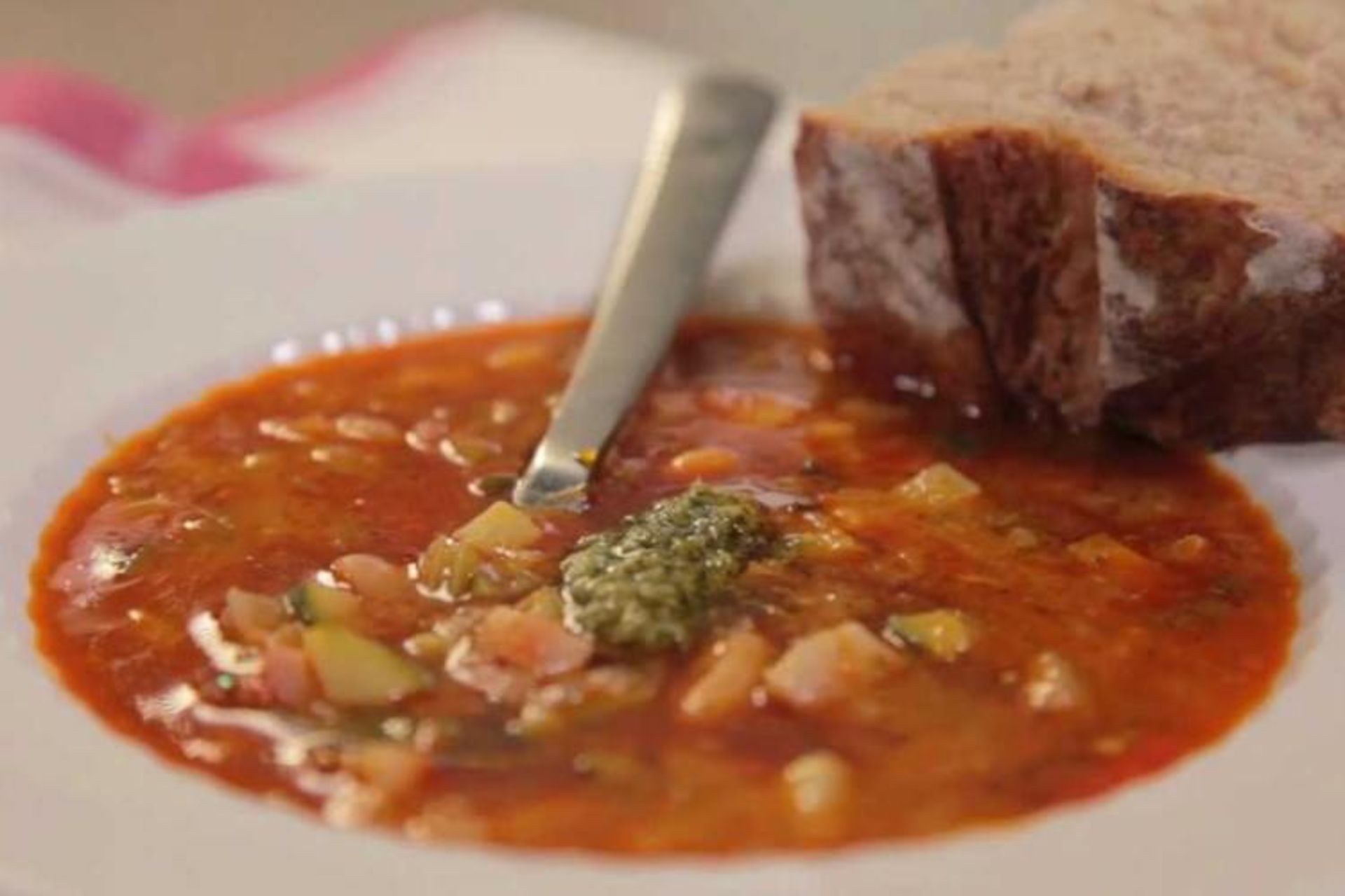 سوپ لوبیا سفید