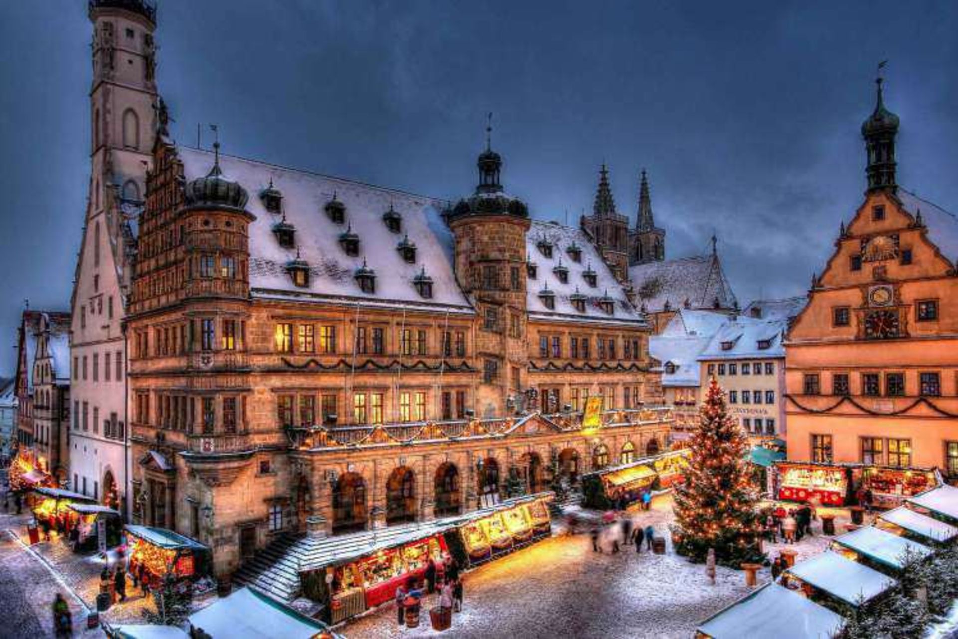 رتنبورگ آب در تاوبر (Rothenburg ob der Tauber)، آلمان