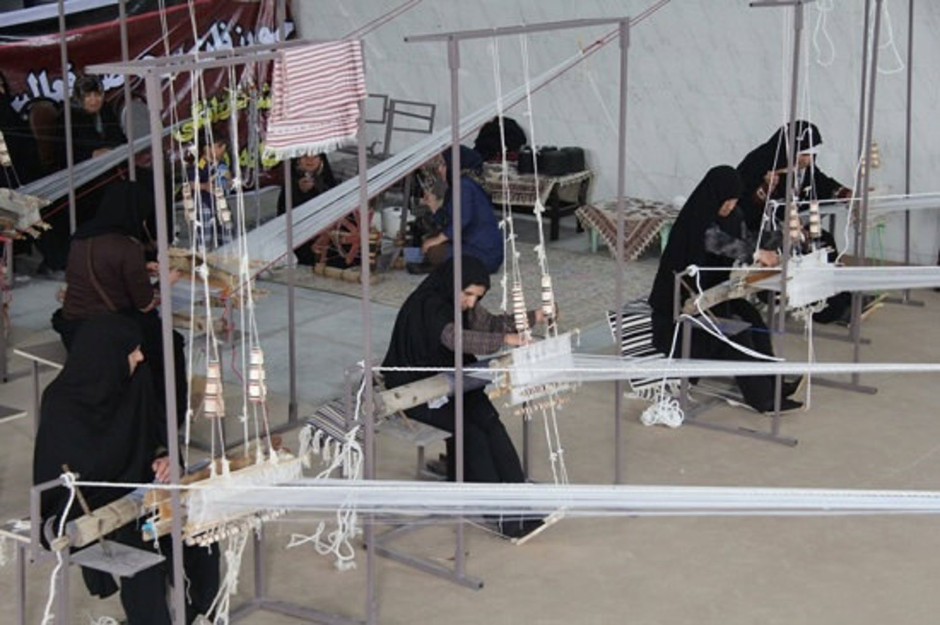 کارگاه کاربافی 
