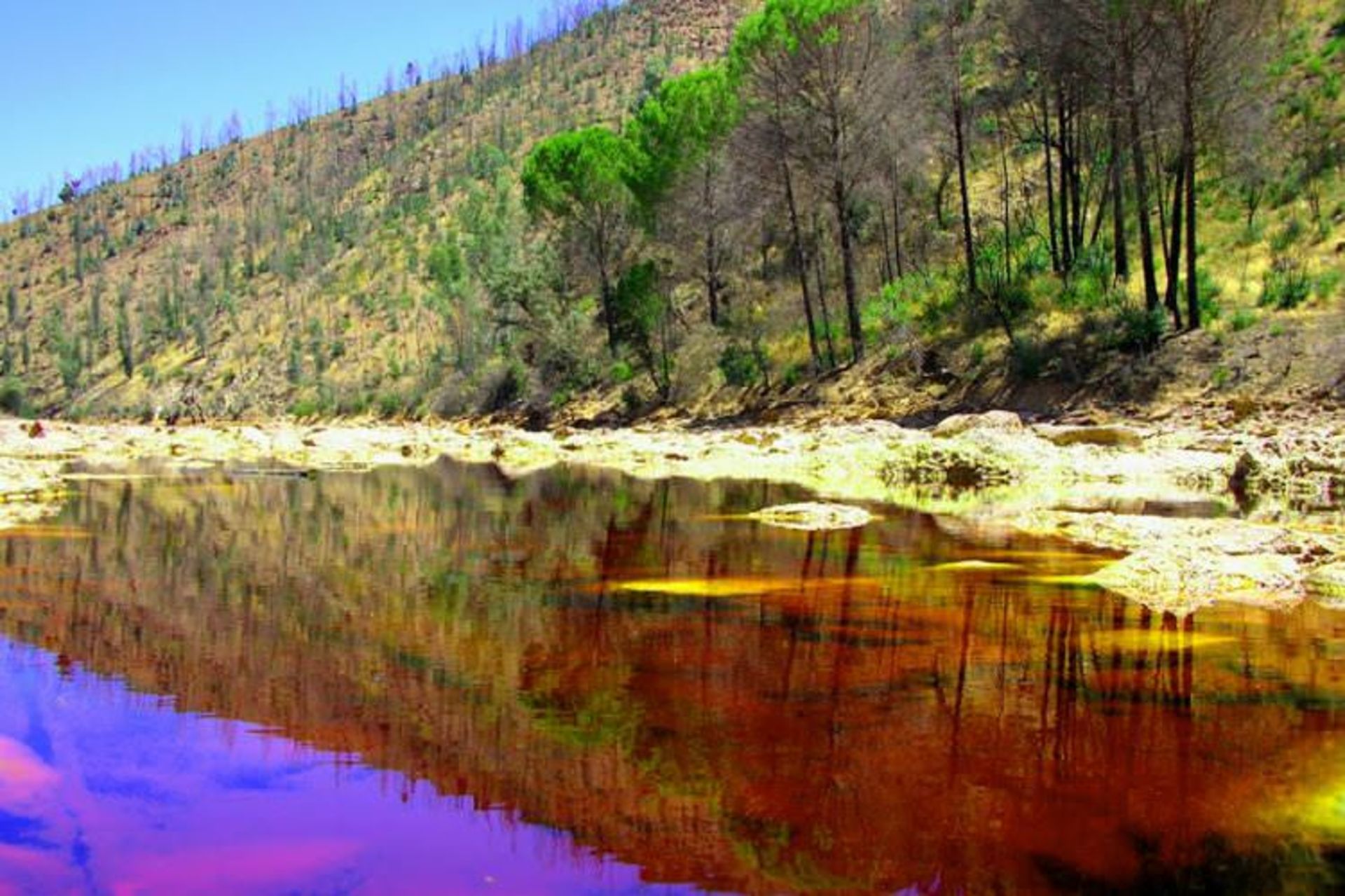 رود قرمز رنگ (Rio Tinto)