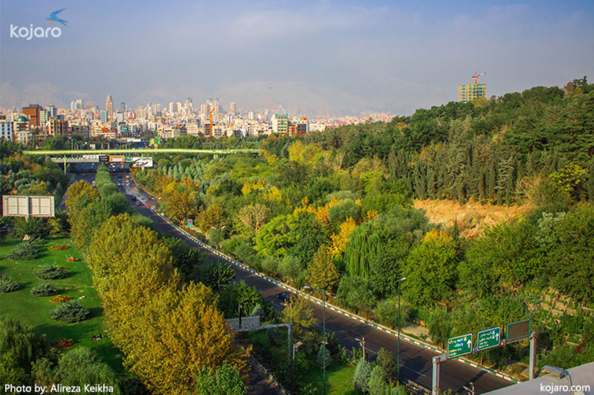 عکاسی پاییزی در تهران 