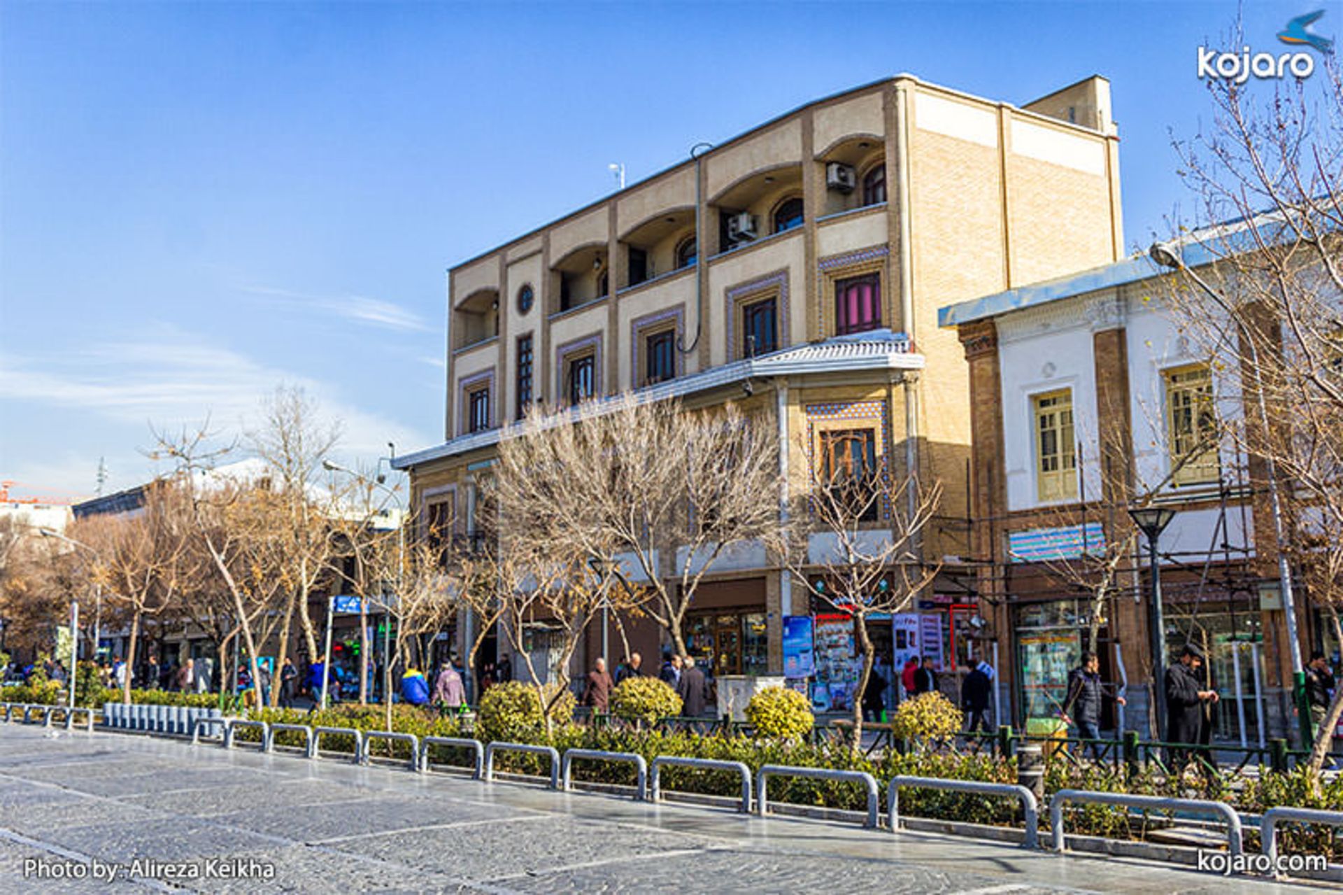 خیابان ناصر خسرو - تهران قدیم