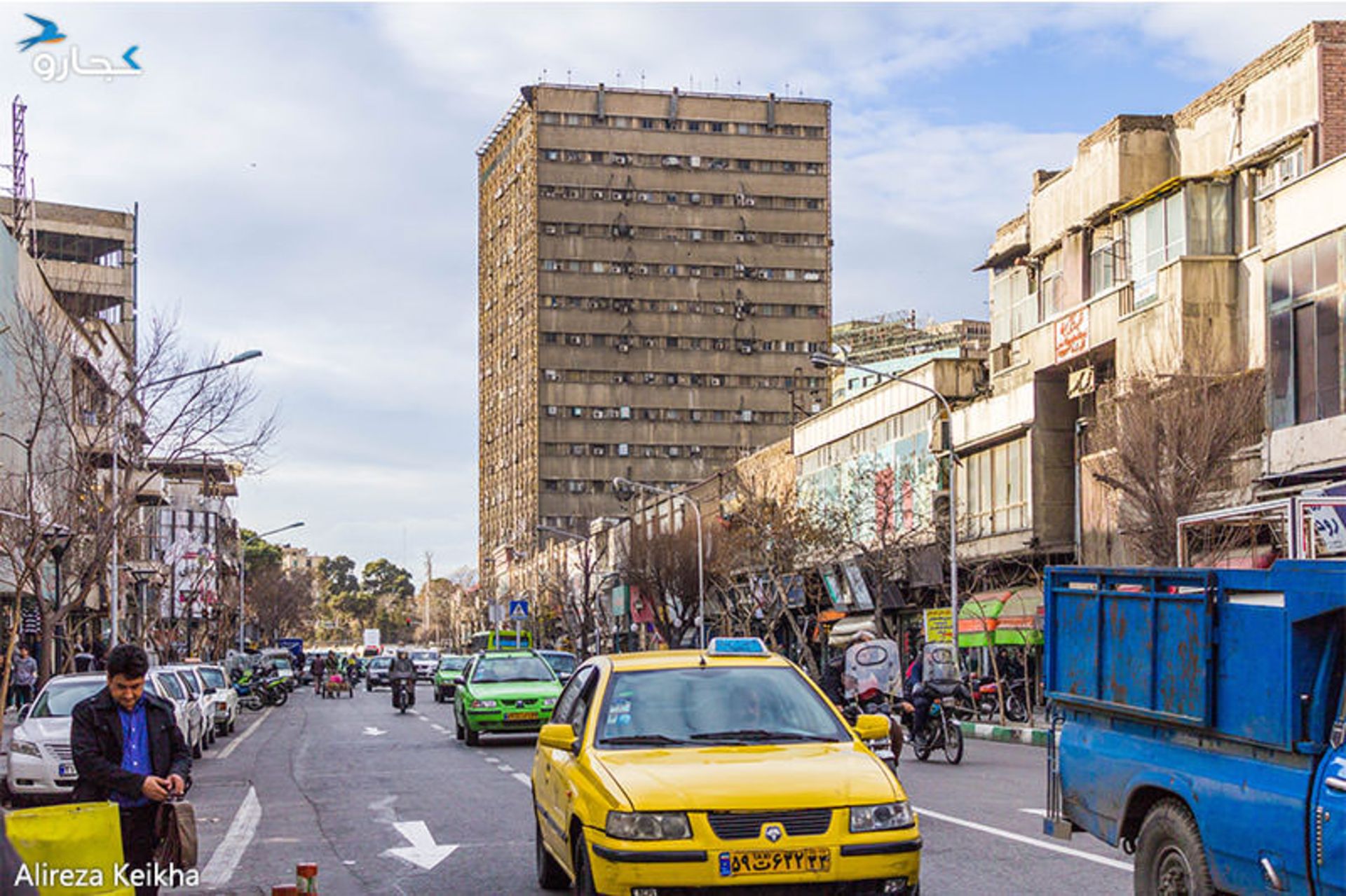 معماری خیابان جمهوری