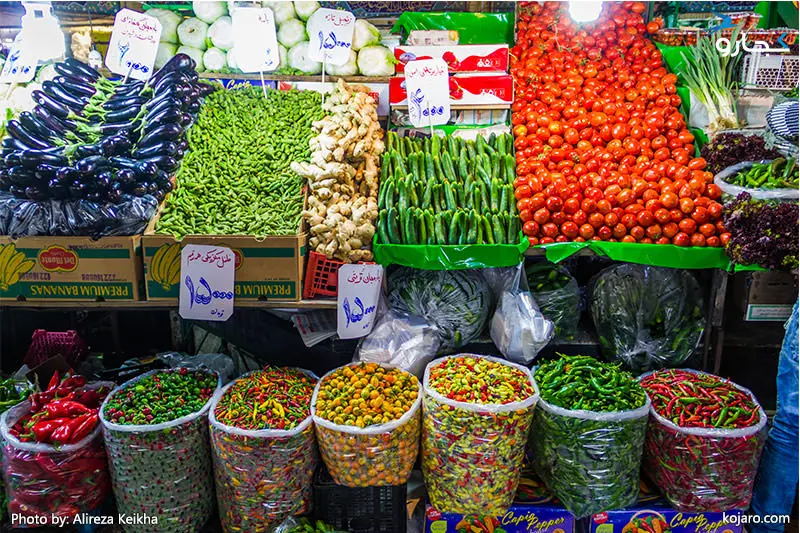 بازار تجریش - پاییز