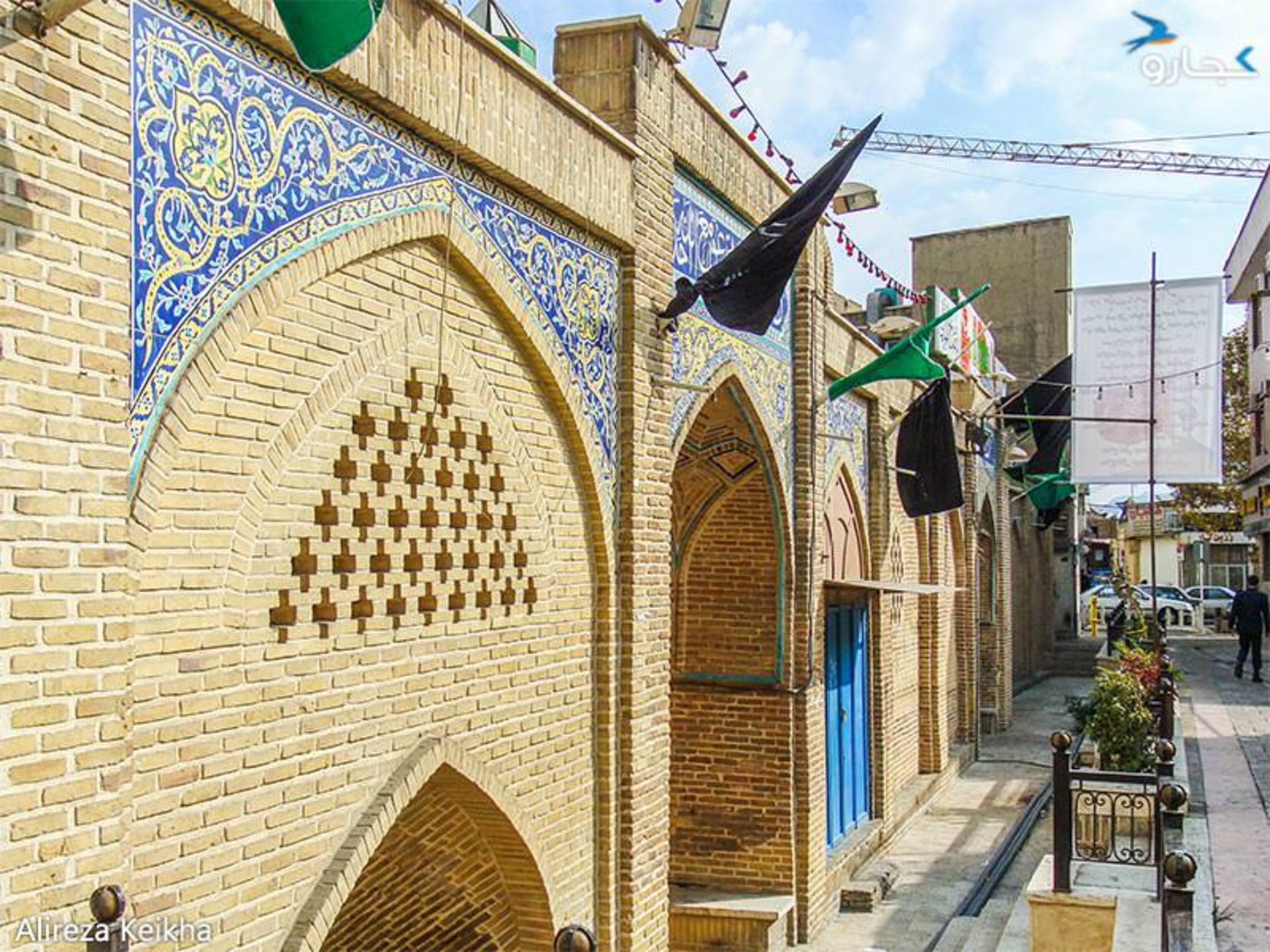 سوگواری در بازار تهران 