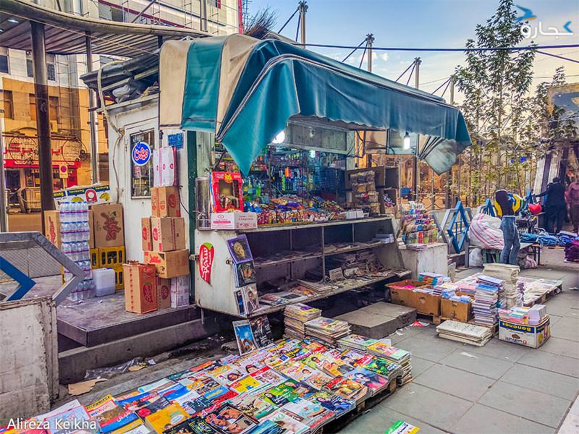 دستفروشیهای چهارراه ولیعصر