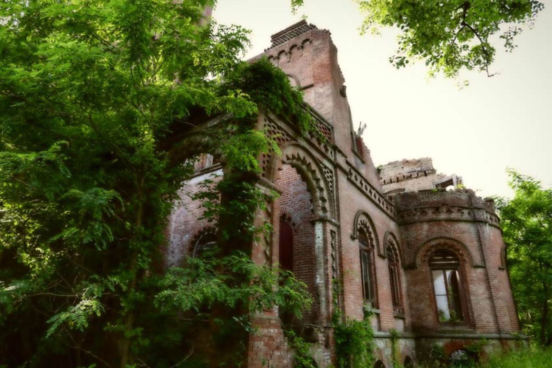 عمارت متروکه ویندکلیف واقع در دره رودخانه هادسون