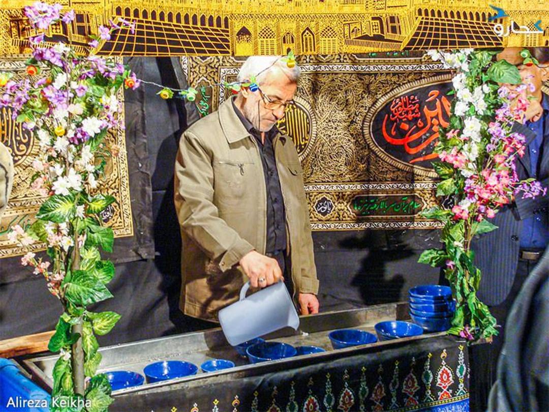 سوگواری در بازار تهران 