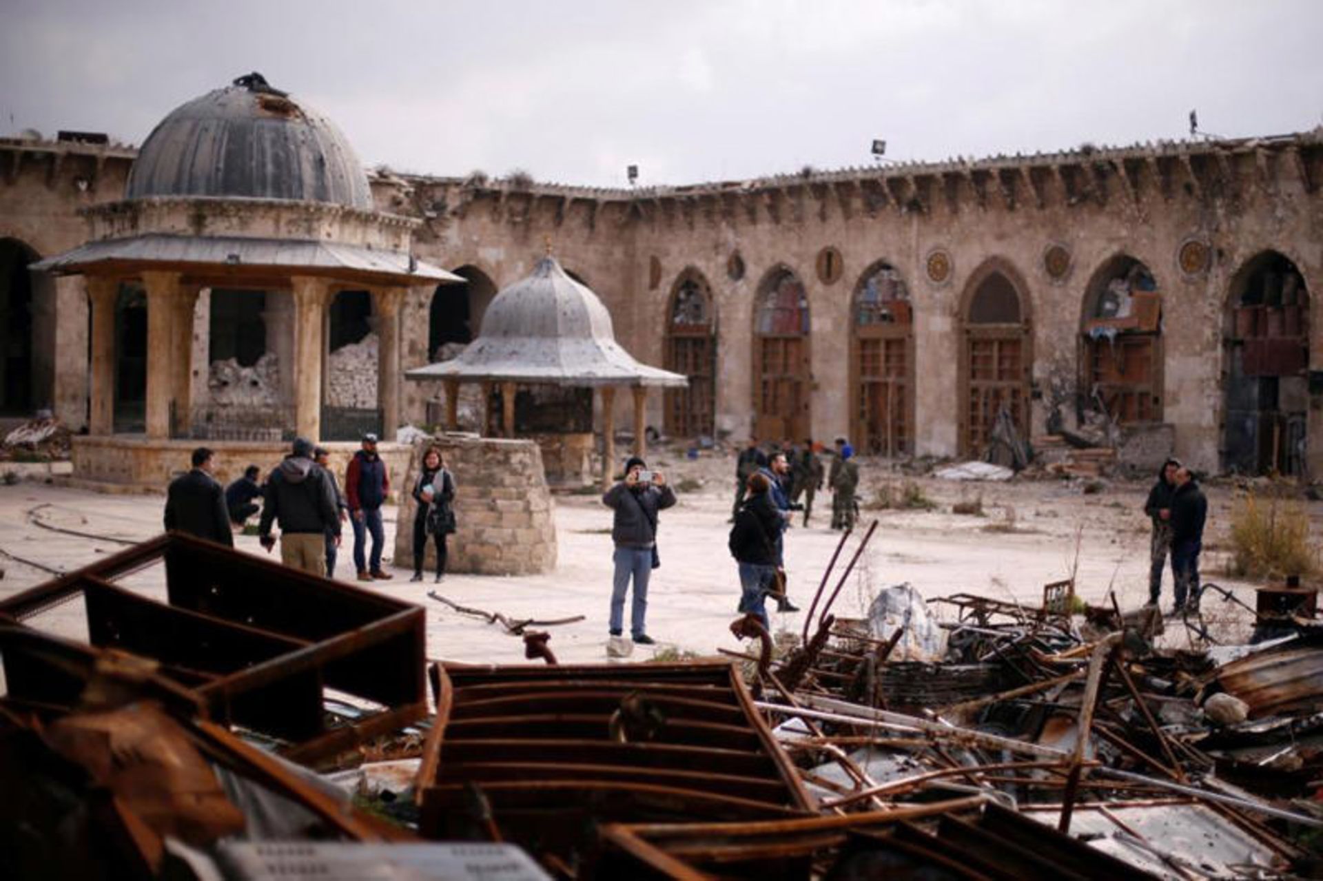 گردشگران حلب