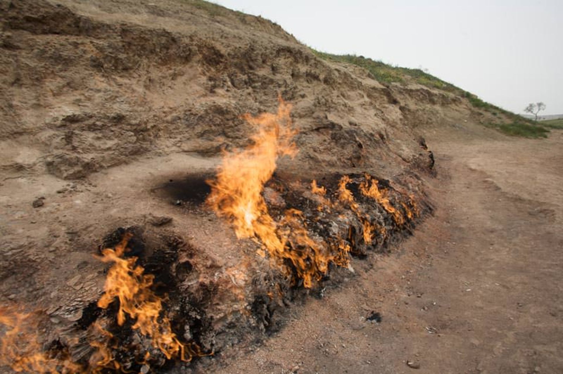 کوه آتشین باکو