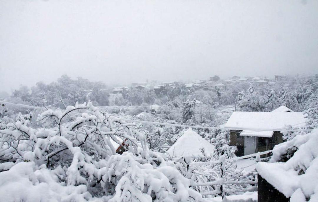 برف در مازندران