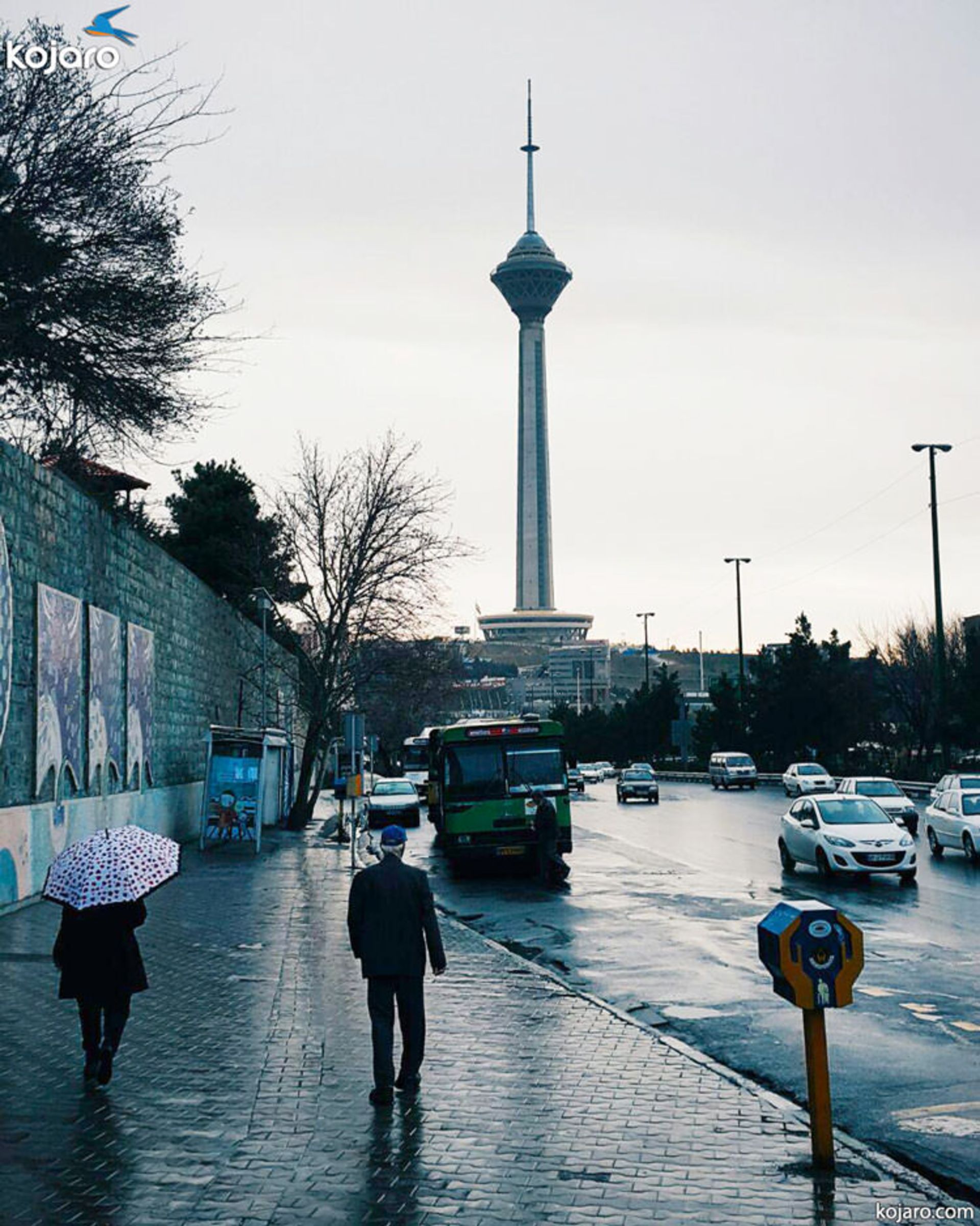 روزهای بارانی تهران، عکاس فربد پهلوان