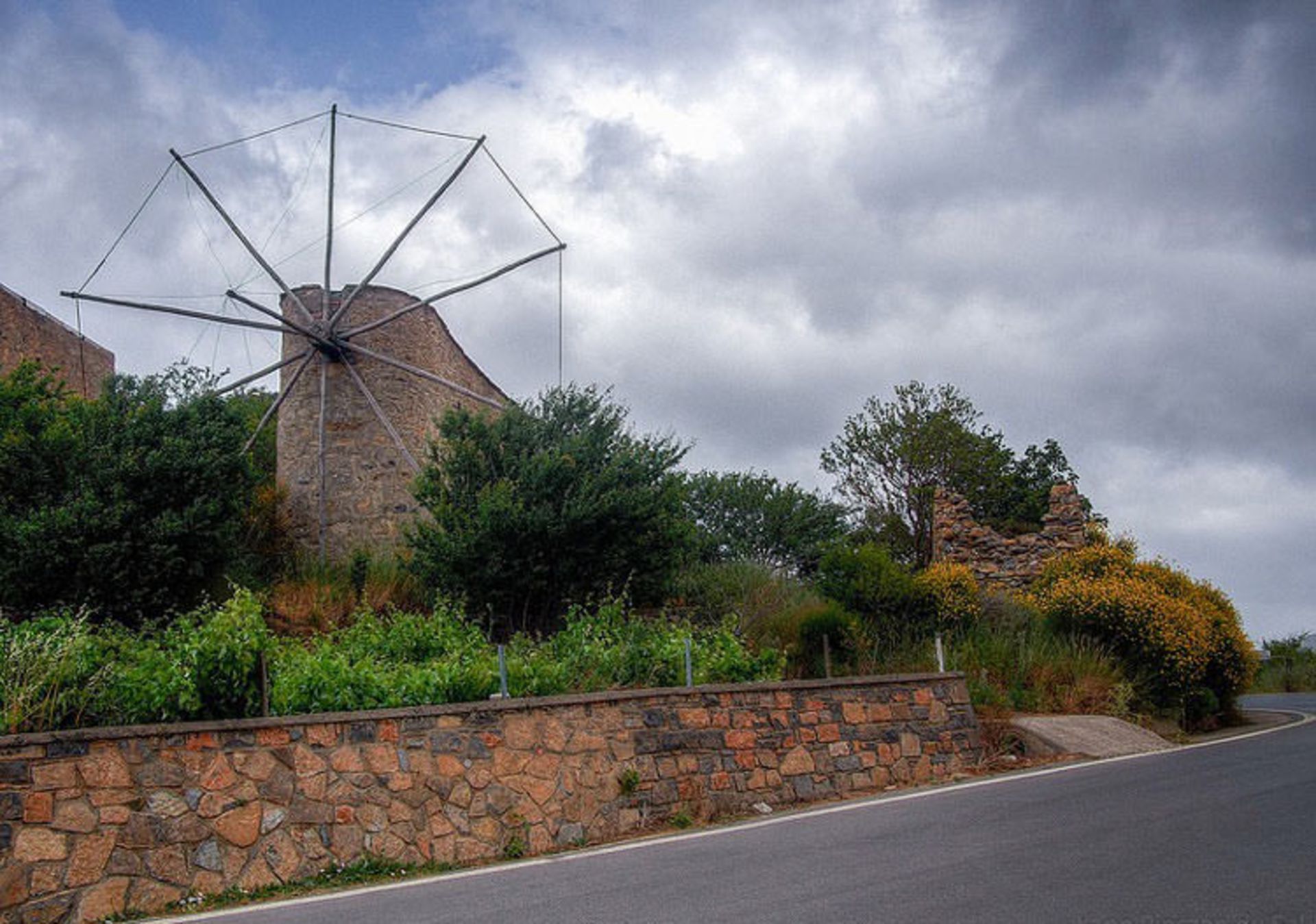 The Windmills of Lasithi Plateau