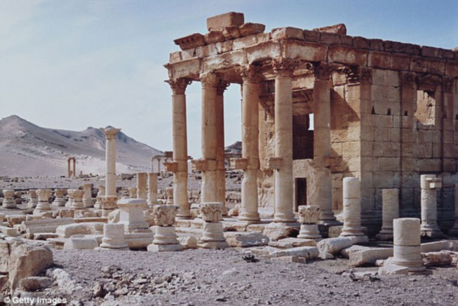آثار باستانی شهر پالمیرا
