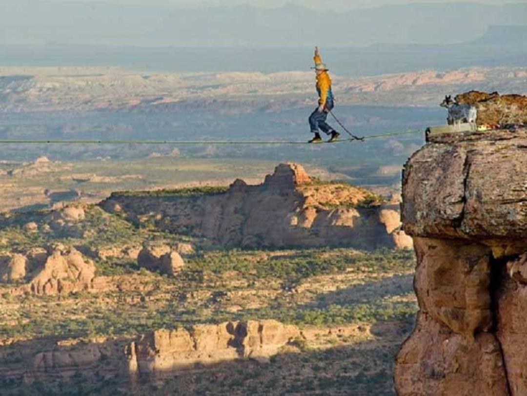 بندبازی در ارتفاع