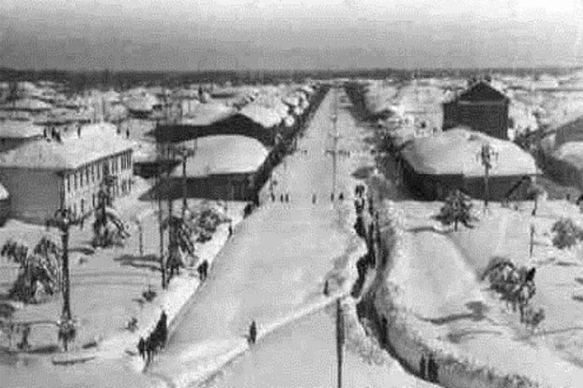 طوفان برفی که در ایران جان ۴۰۰۰ نفر را گرفت!