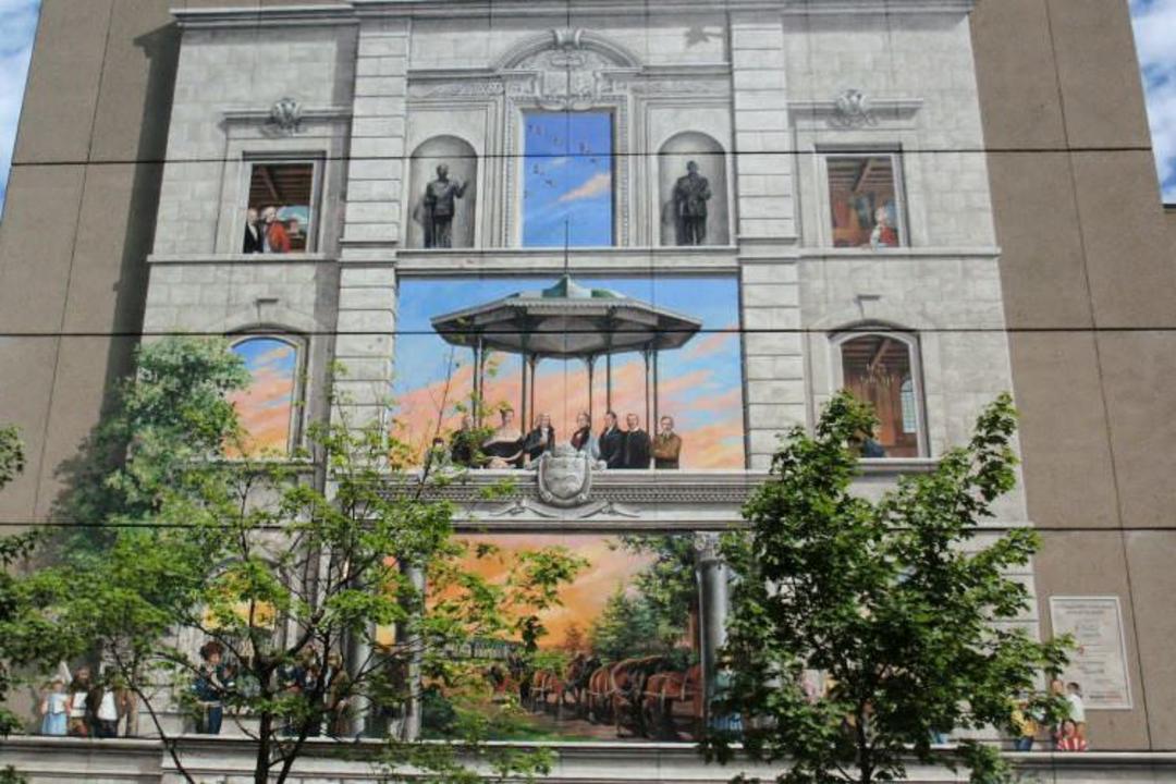 نقاشی های دیواری کبک