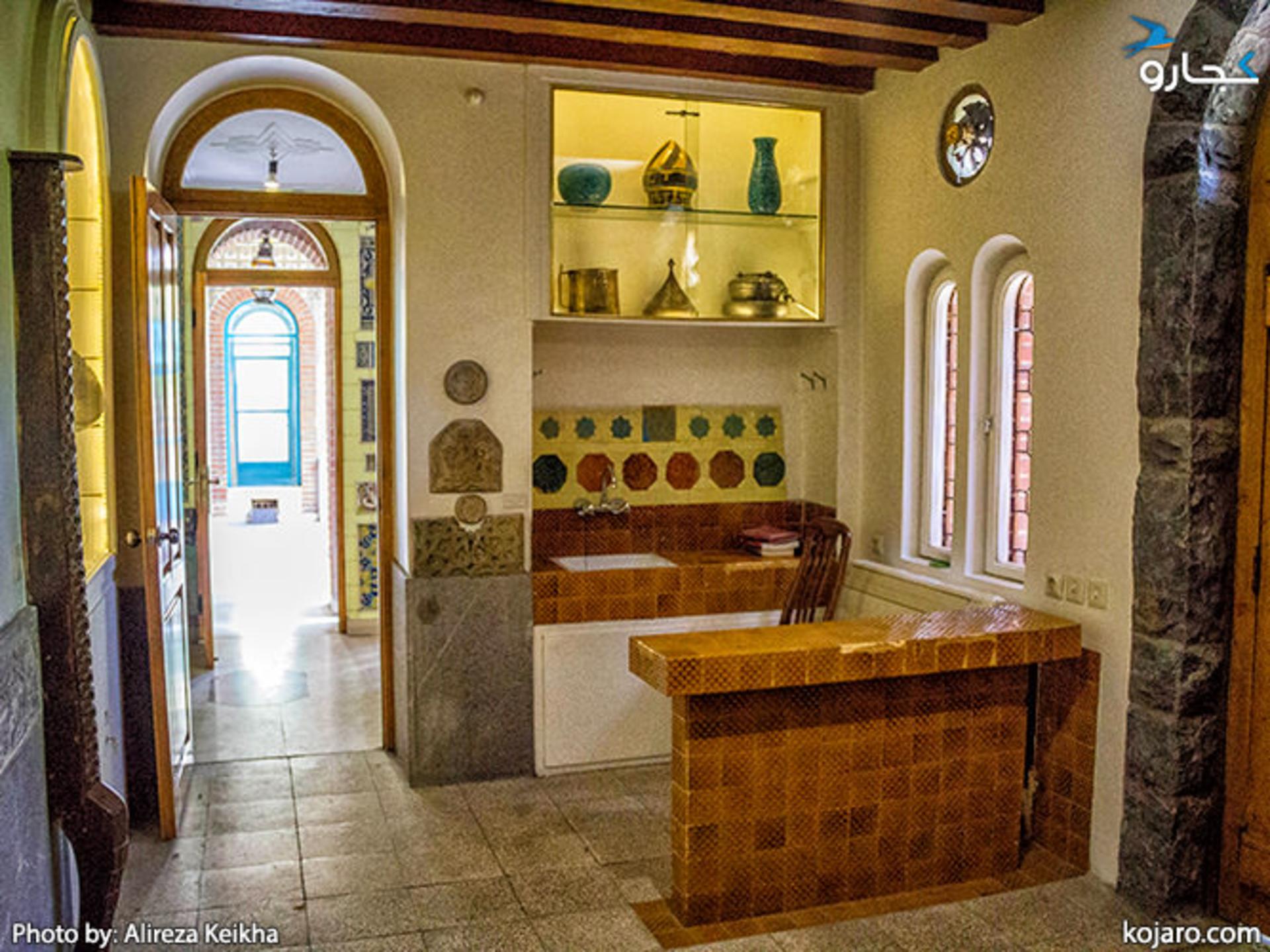 moghadam-museum (قسمت آشپزخانه ایوان قاجار)
