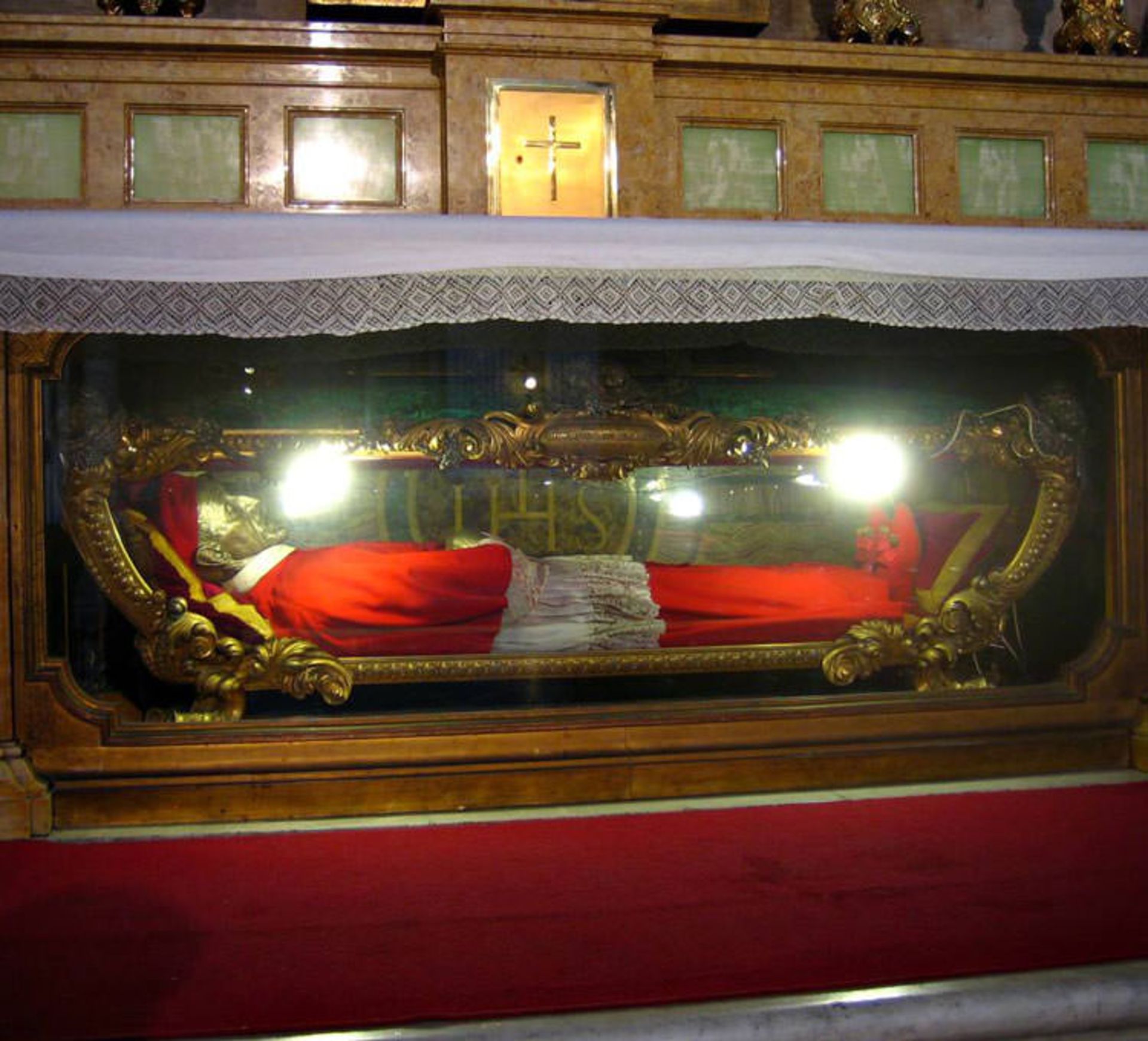 Revered Saints' Creepy Remains
