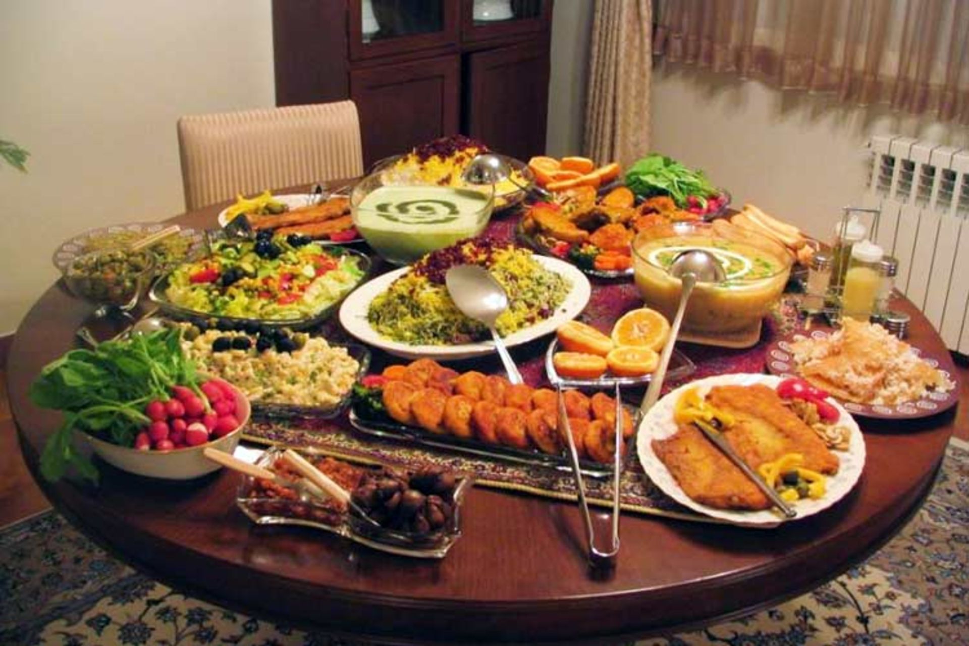 سفره افطار