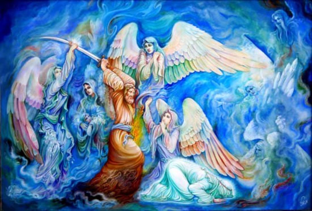 نقاشی امام علی