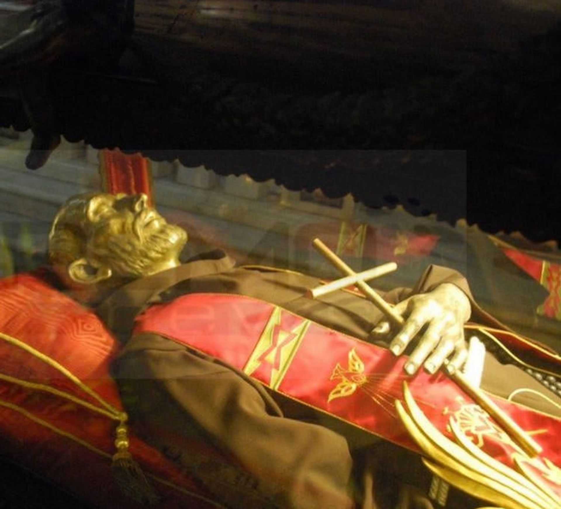 Revered Saints' Creepy Remains